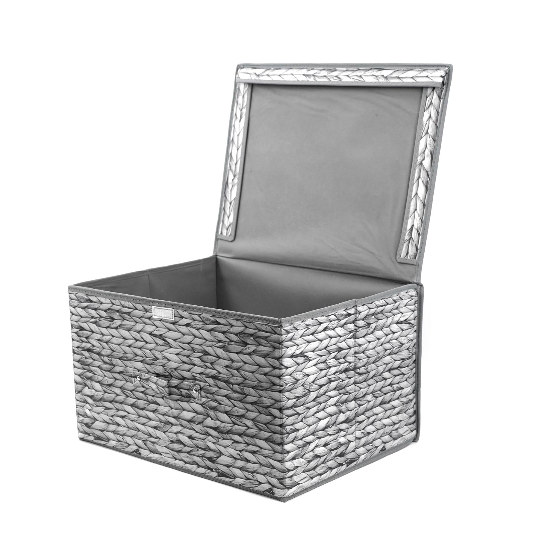 Weave Grey Storage Box by The Magic Toy Shop - The Magic Toy Shop