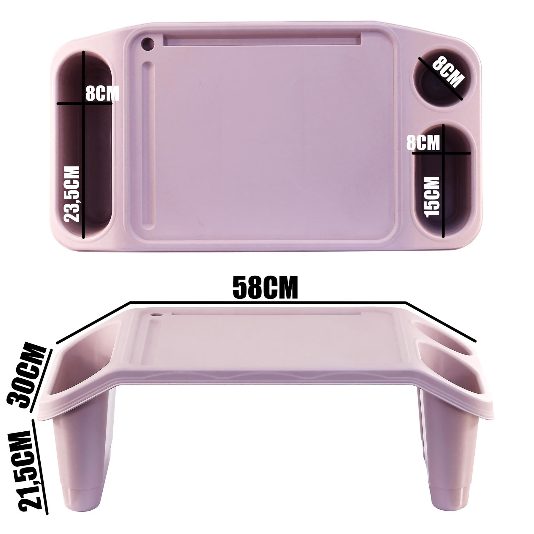 Bed Tray Table with Storage by Geezy At The Magic Toy Shop