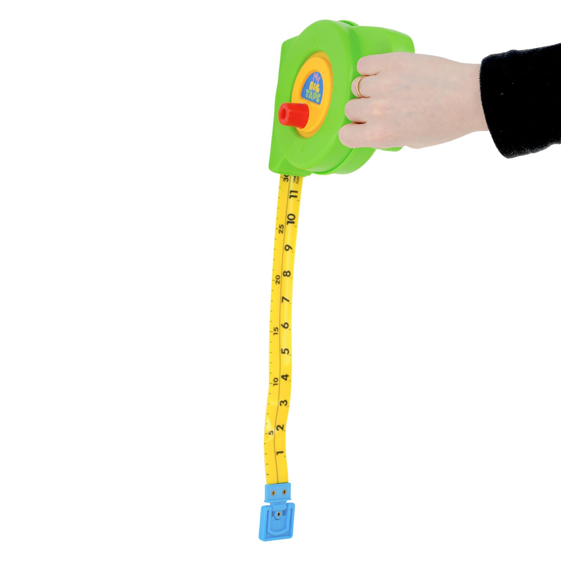 Tape Measure Toy - Green - Tape Measure Toy - Kids Tape Measure Toy -  Plastic - The Magic Toy Shop
