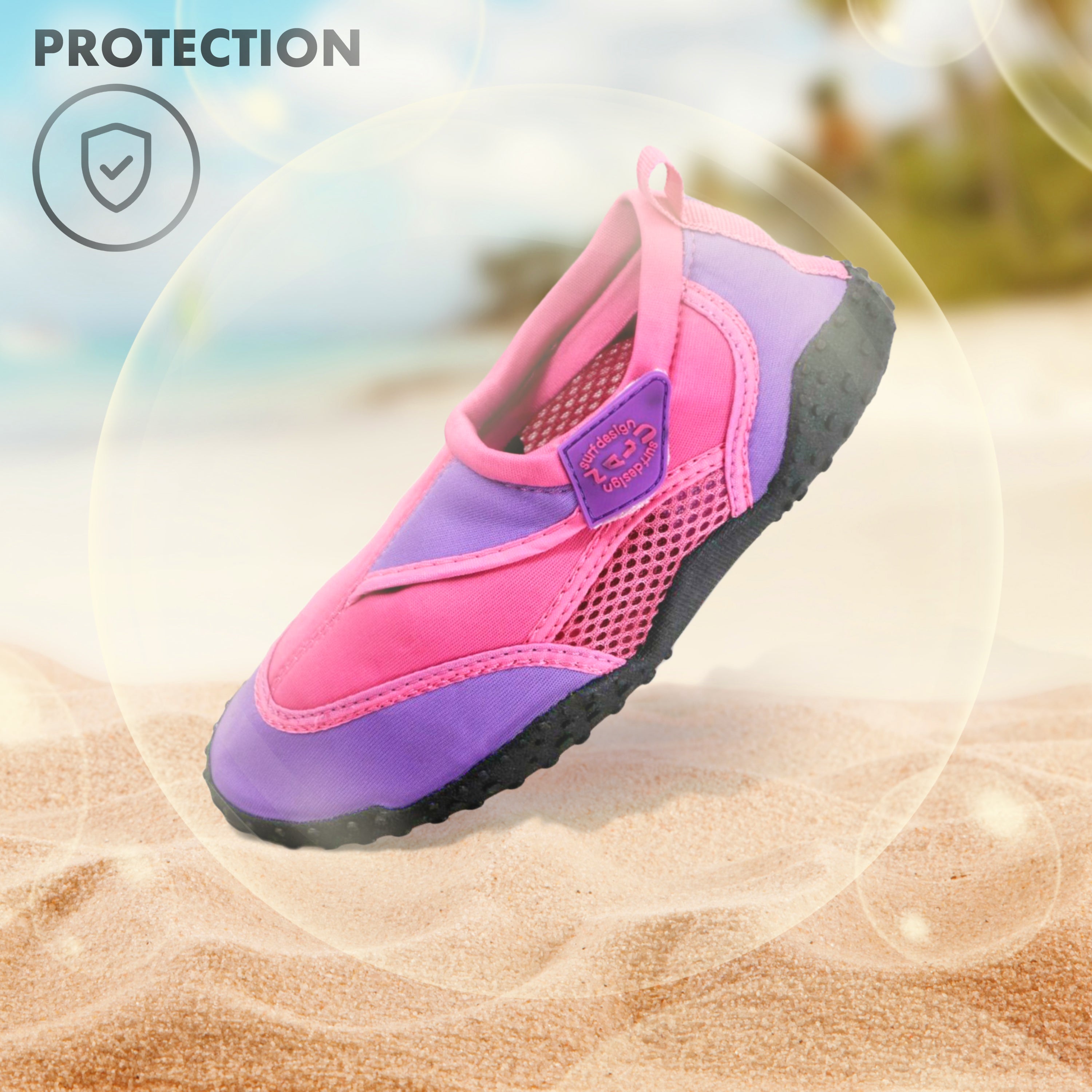 Pink Neoprene Aqua Shoes by GEEZY - The Magic Toy Shop