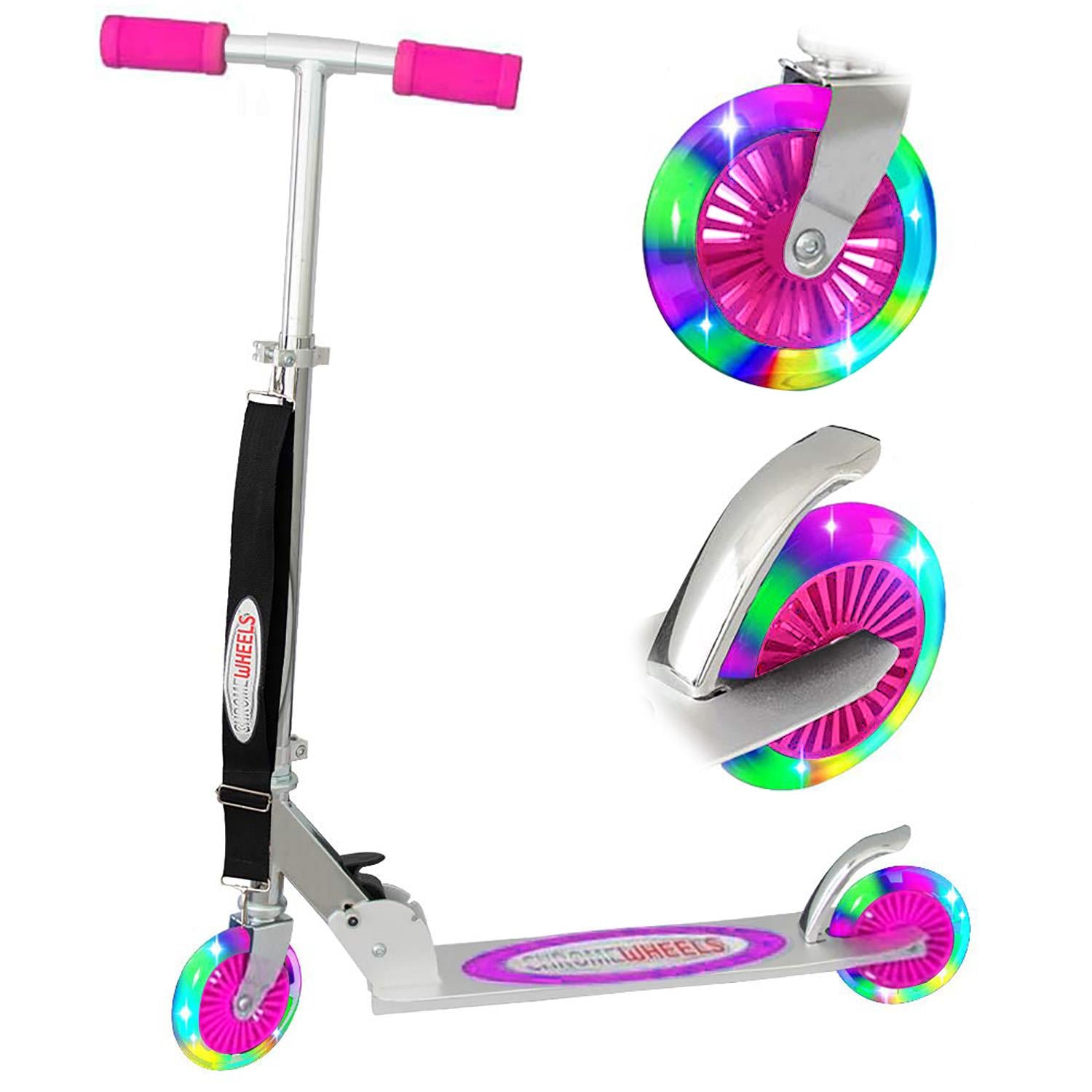 Foldable Kids Scooter Pink by The Magic Toy Shop - The Magic Toy Shop