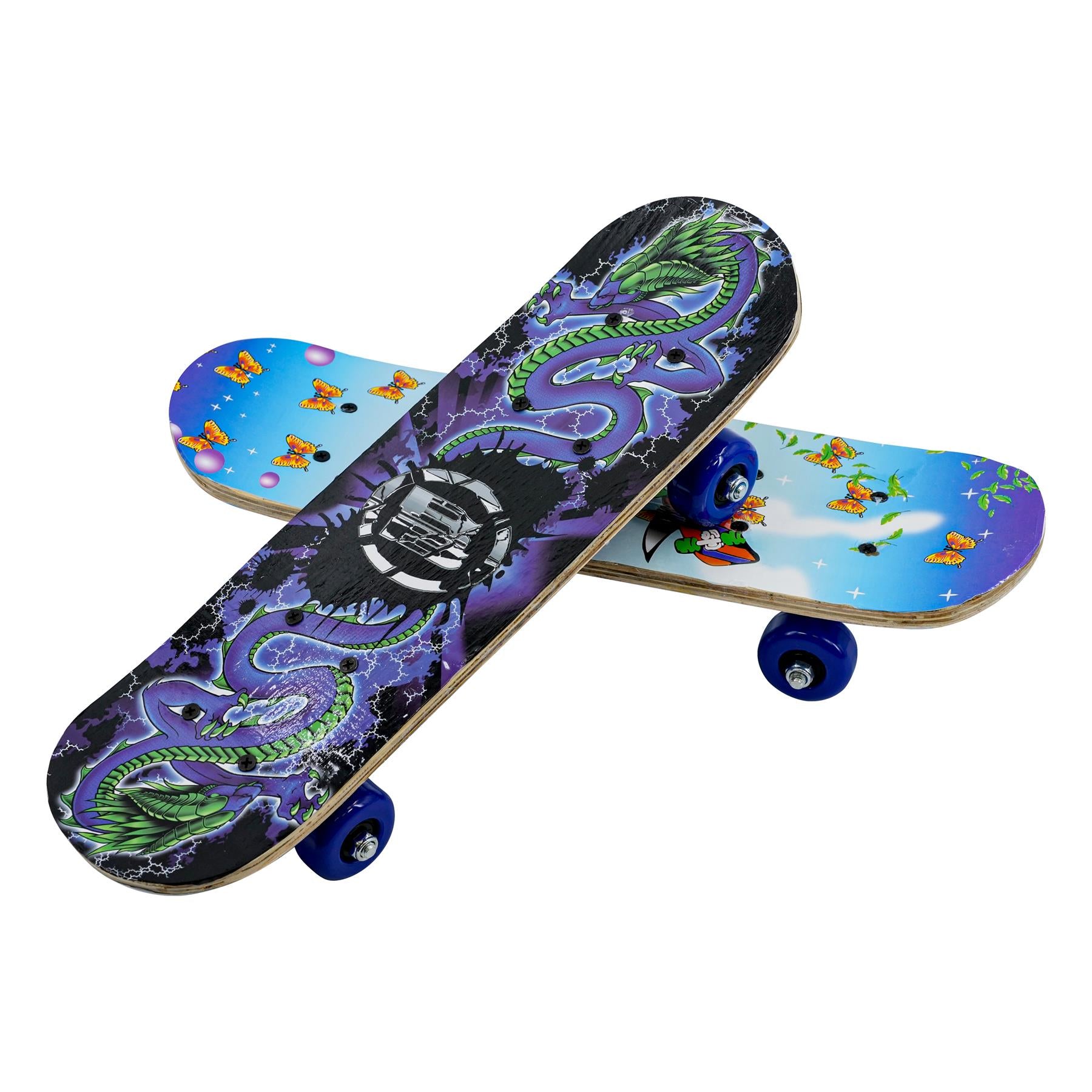 Geezy 17'' Complete Skateboard - Beginners Full Board