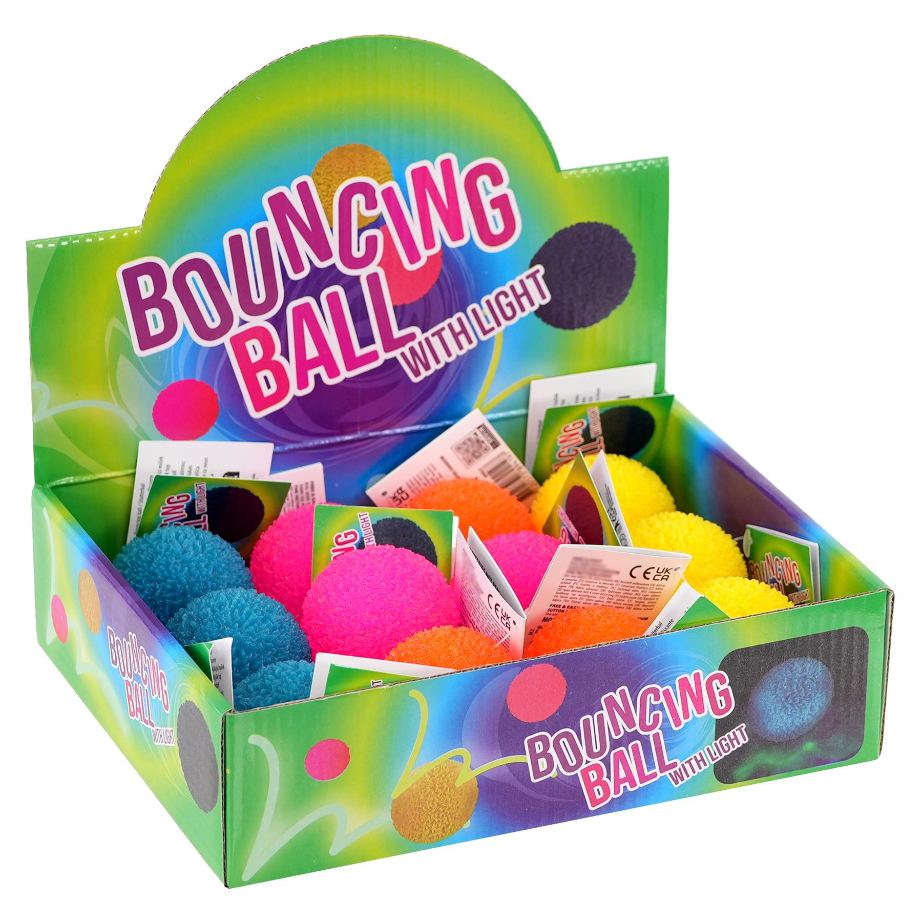 Flashing Rubber Bouncy Ball by The Magic Toy Shop - The Magic Toy Shop