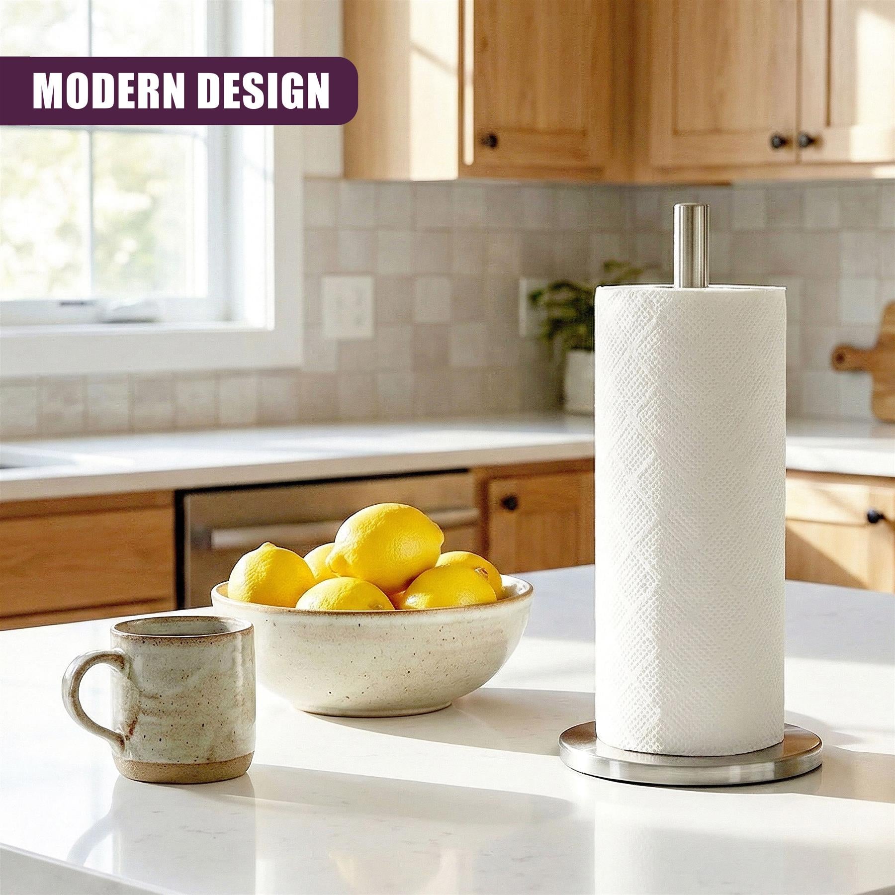 Stainless Steel Kitchen Roll Holder