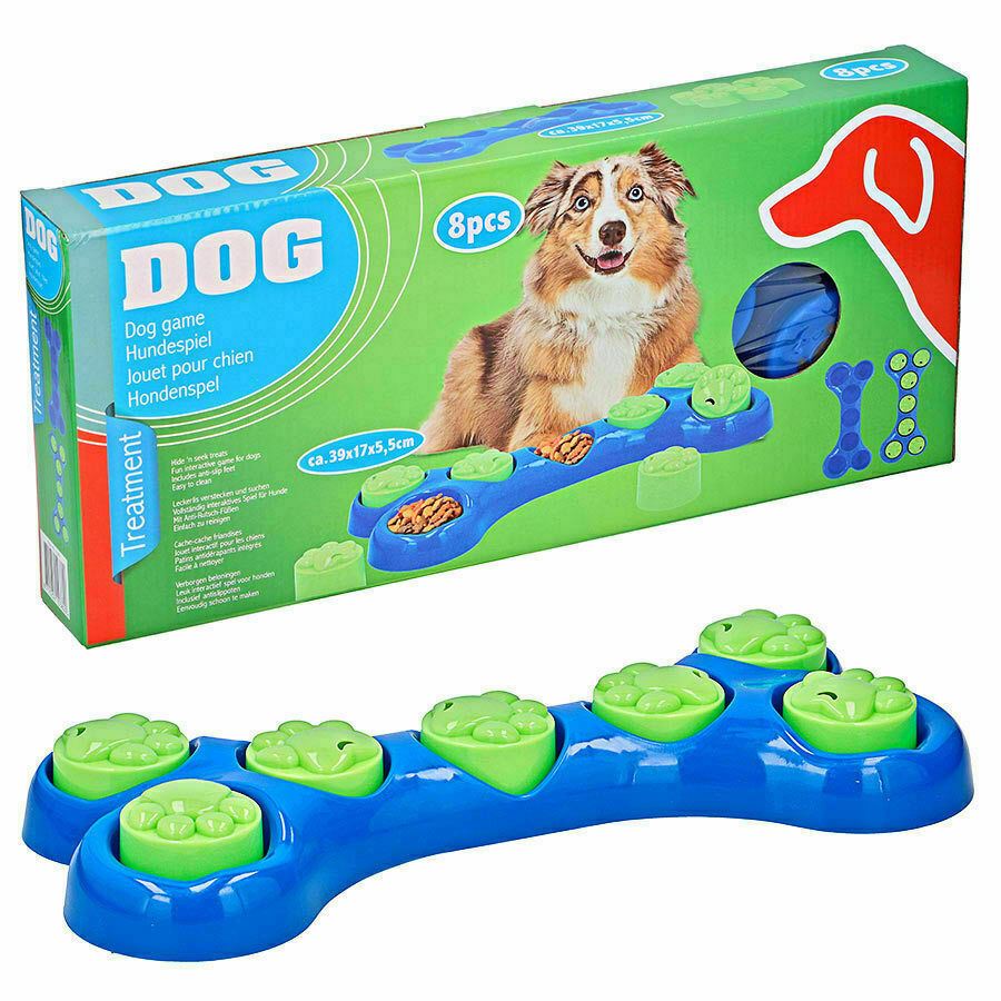 Interactive Bone Dog Treat Toy