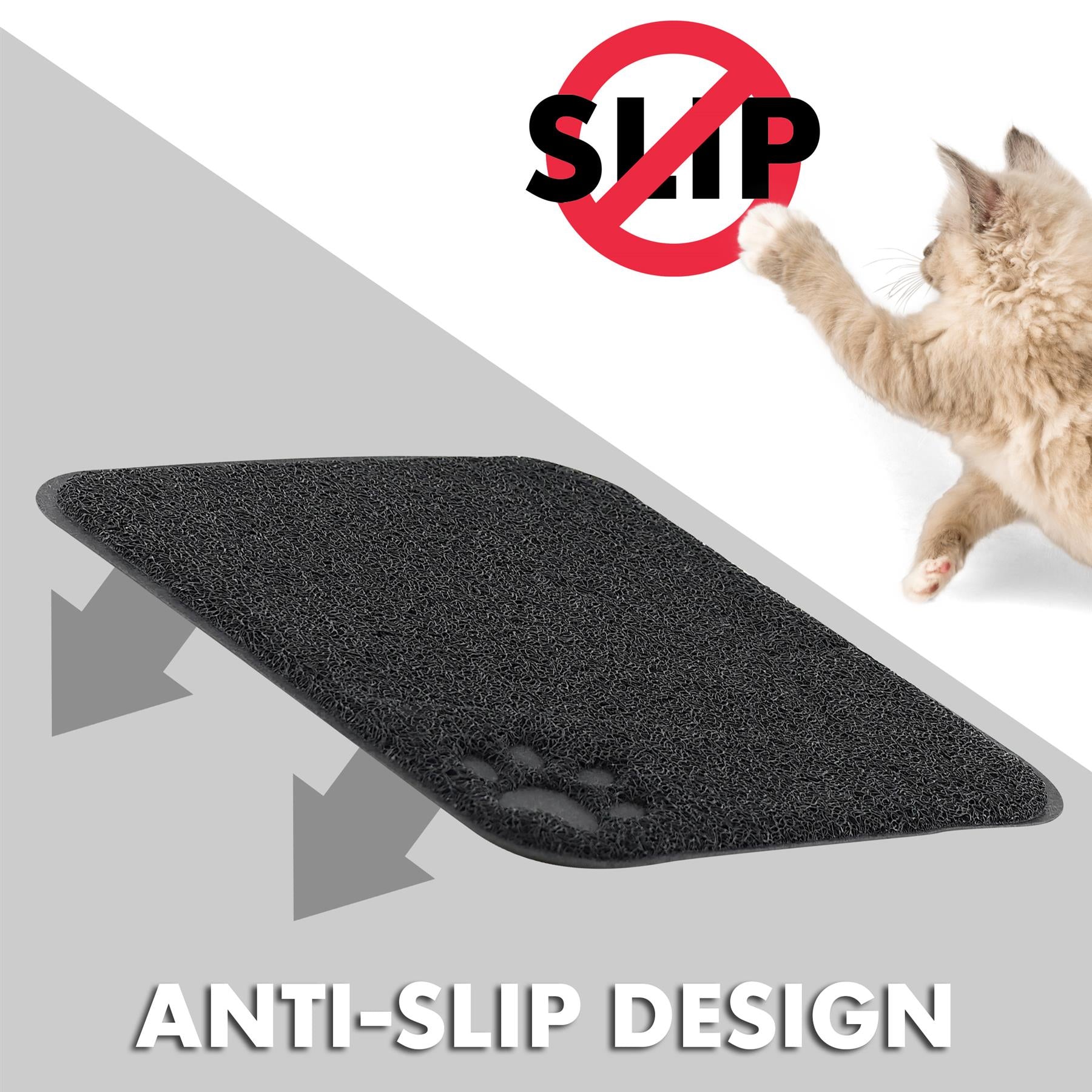 Rubber mat for 2025 under litter box