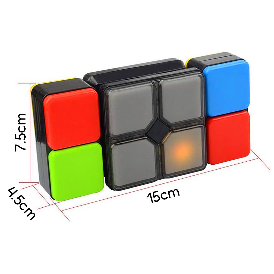 The Magic Toy Shop Magic Cube Electronic Handheld Puzzle Game