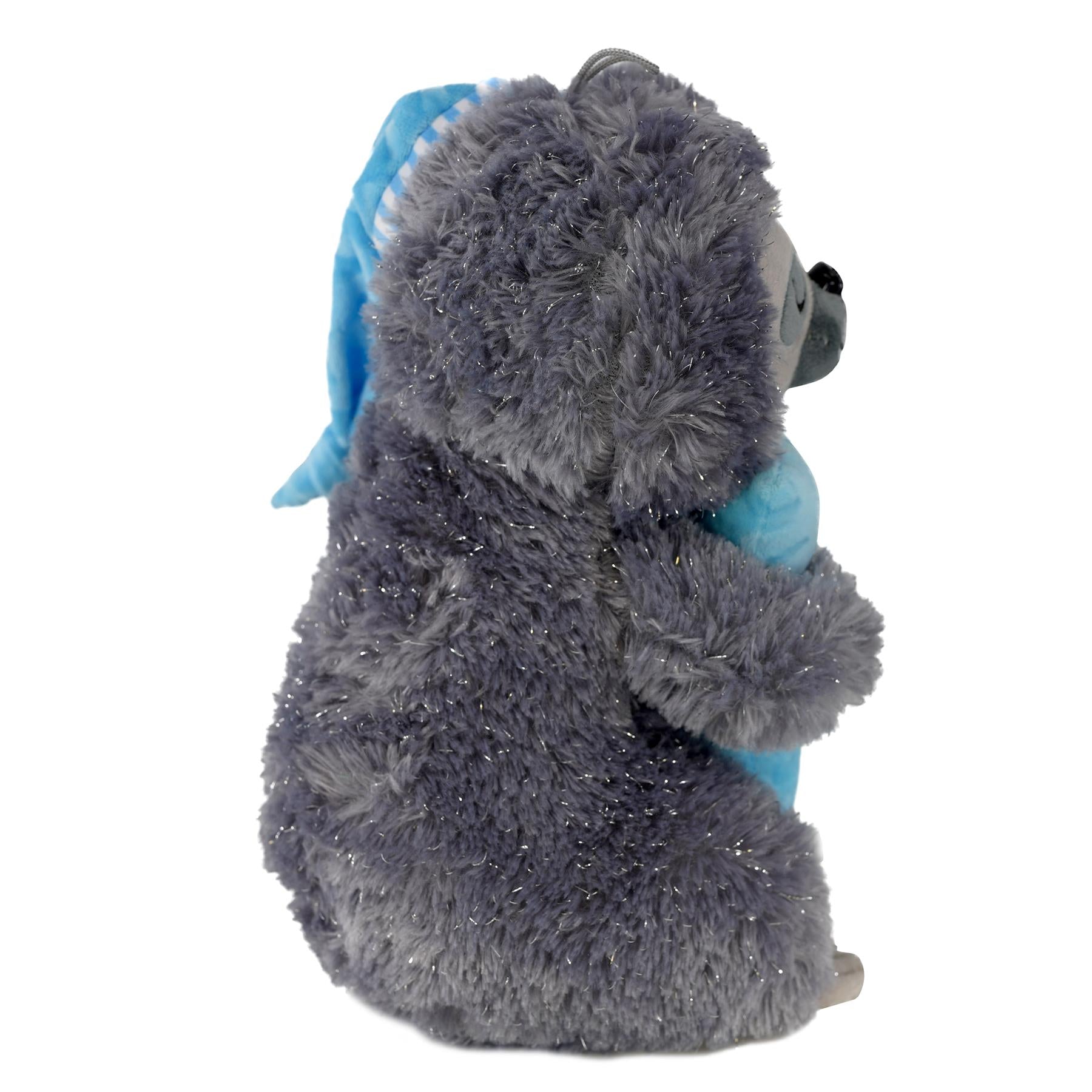 The Magic Toy Shop Sloth Plush Toy Stuffed Animal  Baby Gift Blue