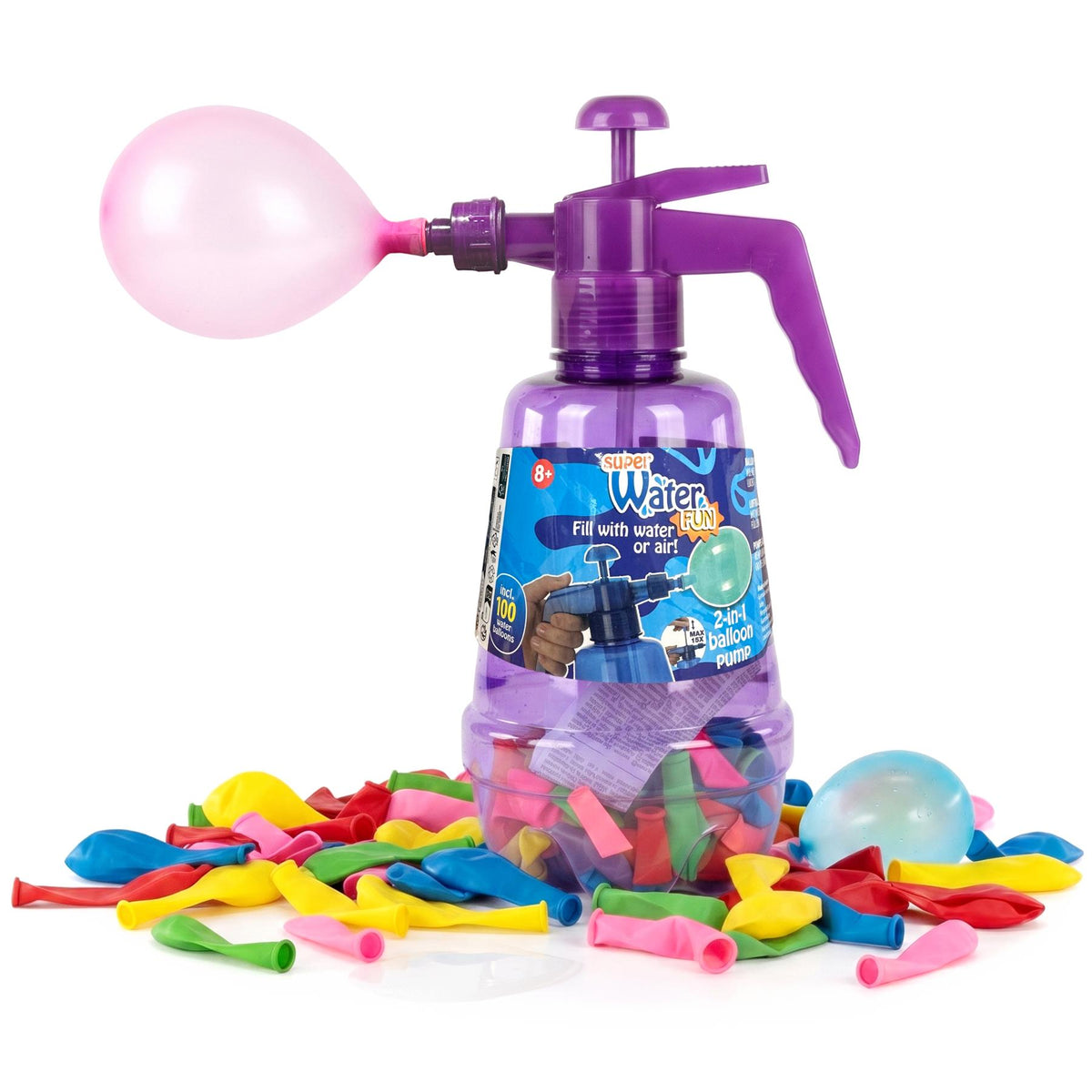 2 in 1 Air & Water Balloon Pump