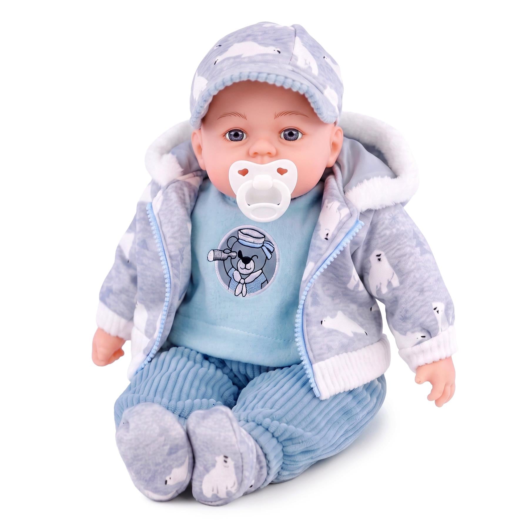 BiBi Baby Doll "#2 White Claw" (45 cm / 18")