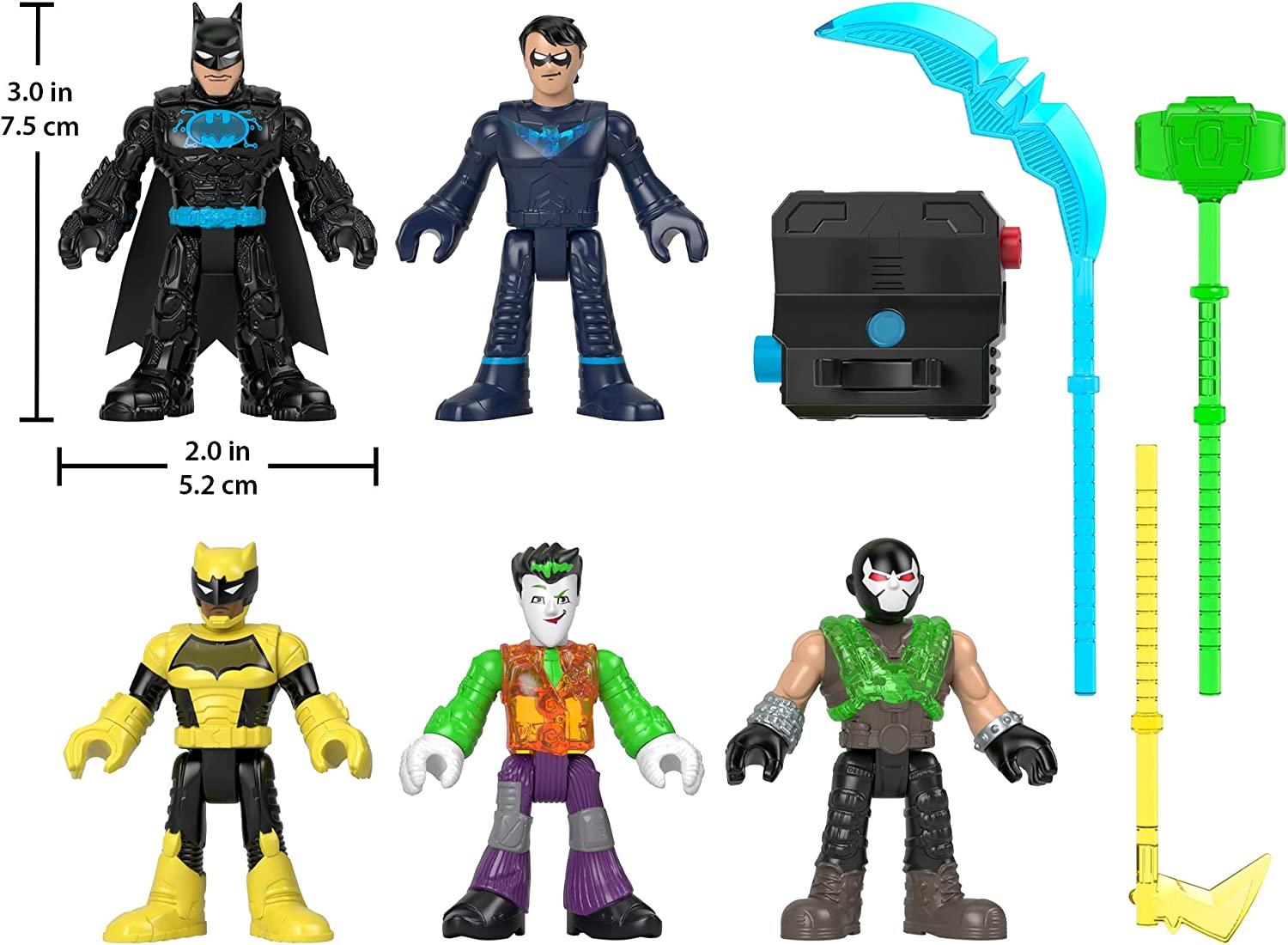 DC Playset with Supreheroes and Supervillains Batman World by Fisher Price Imaginext - The Magic Toy Shop