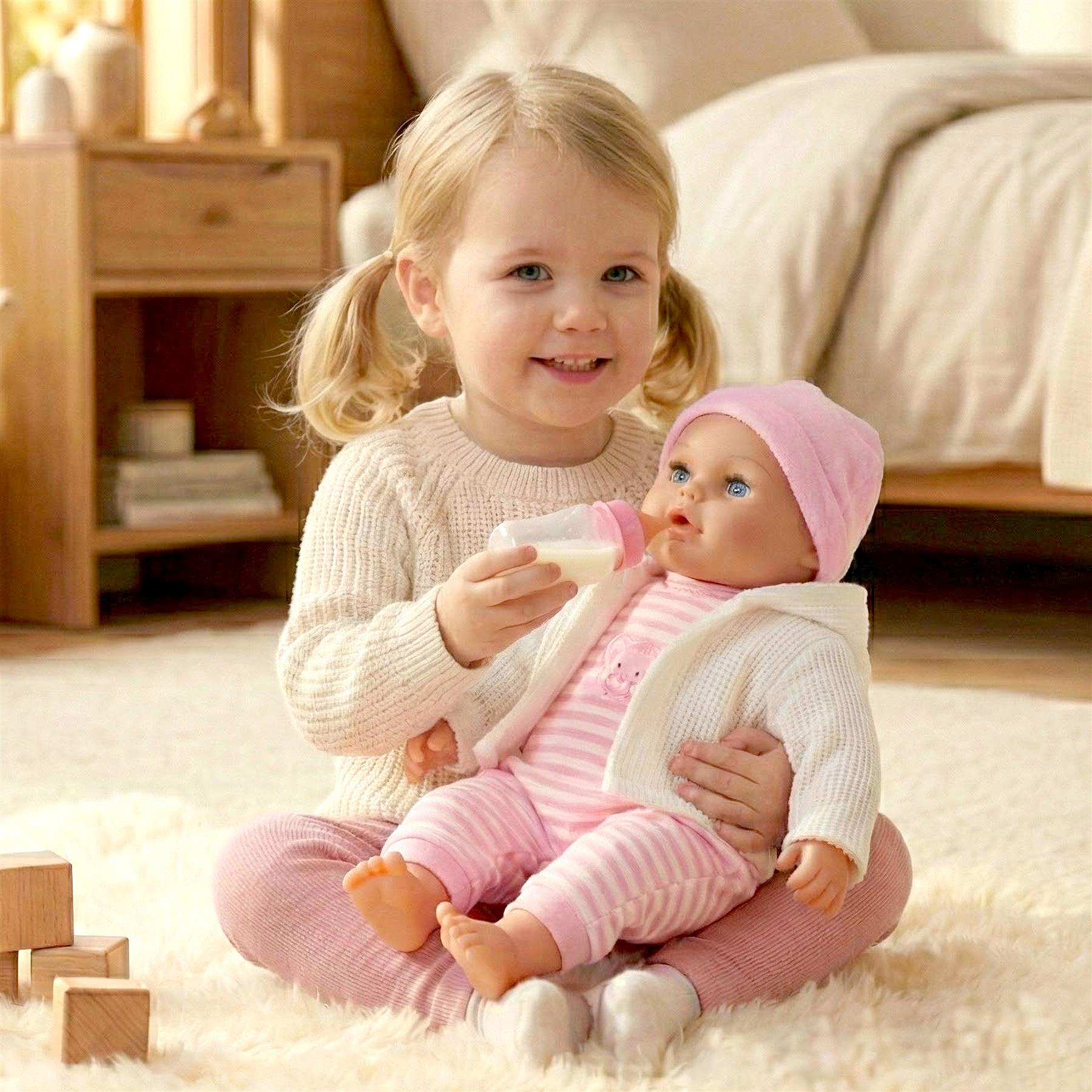 BiBi Baby Doll - Pink (45 cm / 18")