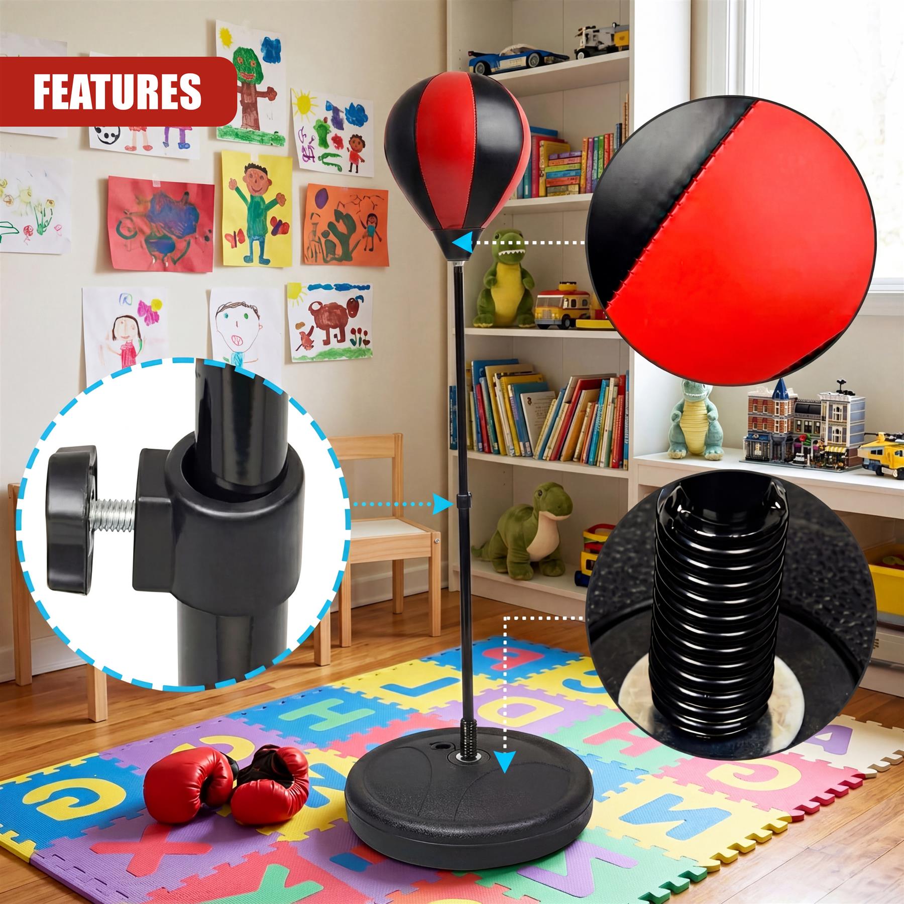 Freestanding Boxing Set