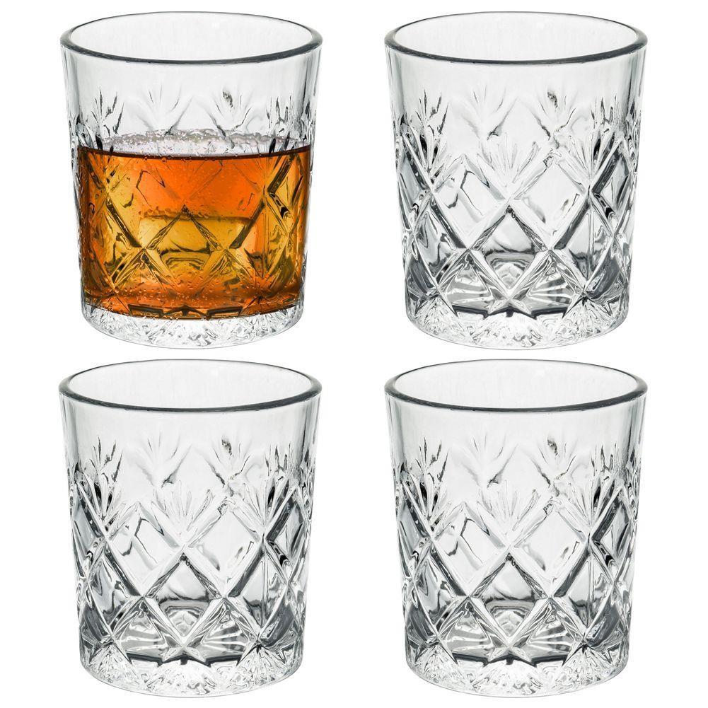 Set of 4 230ML Whisky Drinking  Glasses by GEEZY - The Magic Toy Shop