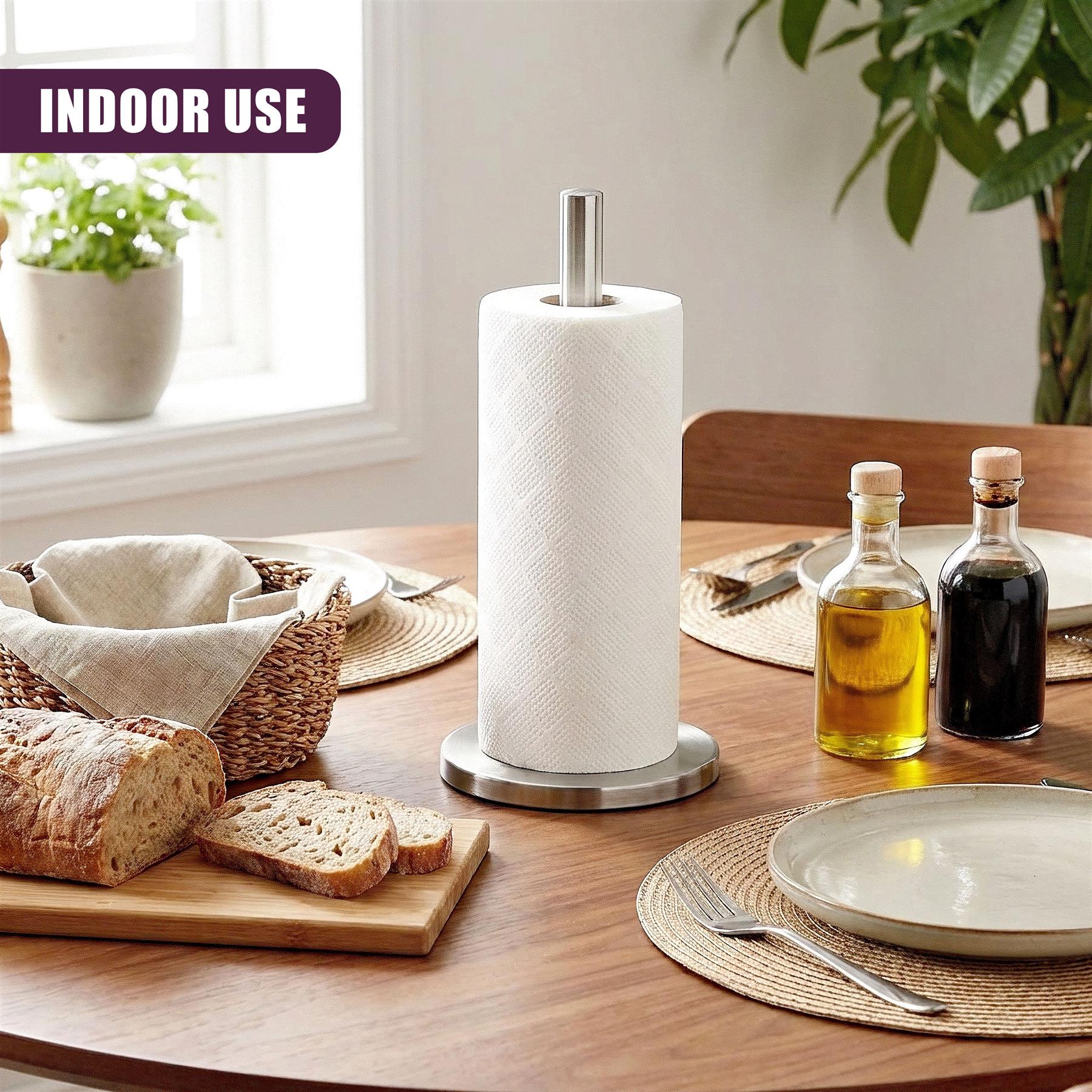 Stainless Steel Kitchen Roll Holder