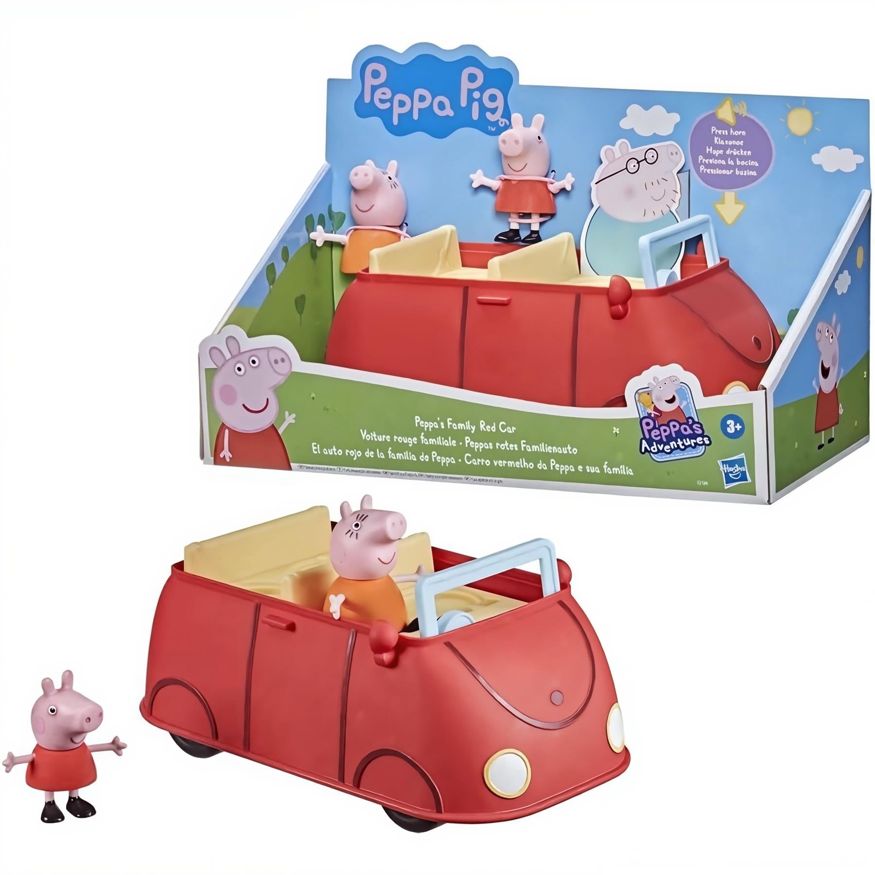 Peppa Pig Peppa's Family Red Car Toy