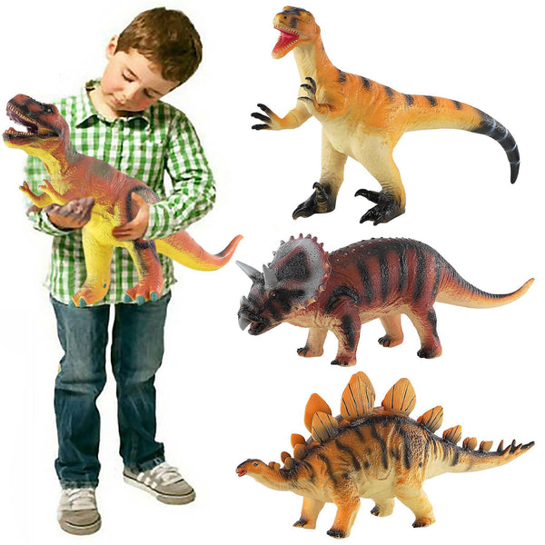 Large Dinosaurs Figures Set of by The Magic Toy Shop The Magic