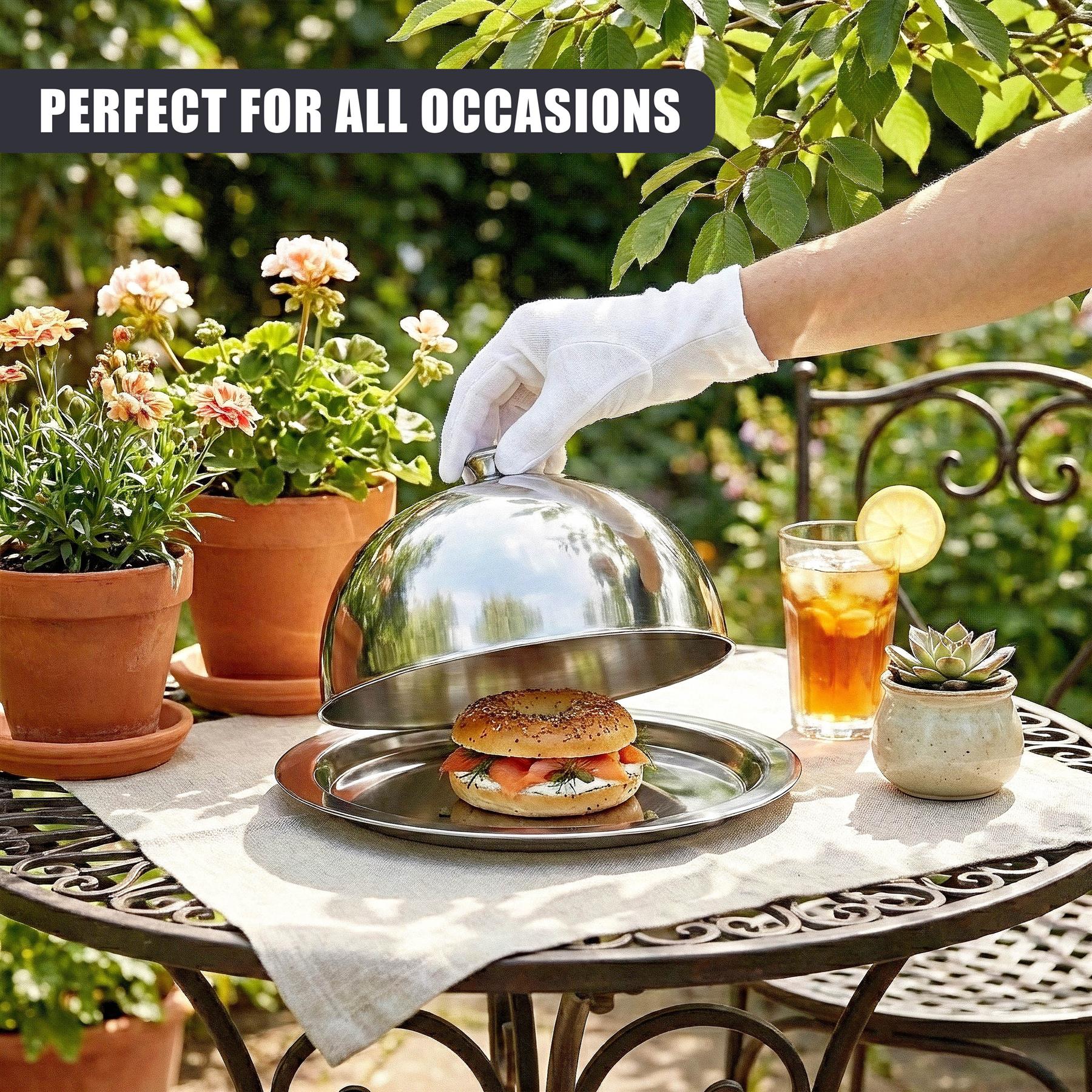 Stainless Steel Cloche Food Cover