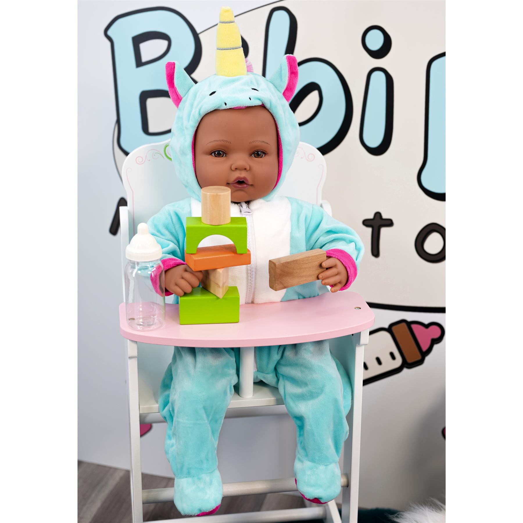 BiBi Outfits - Reborn Doll Clothes (Unicorn) (50 cm / 20") by BiBi Doll - The Magic Toy Shop