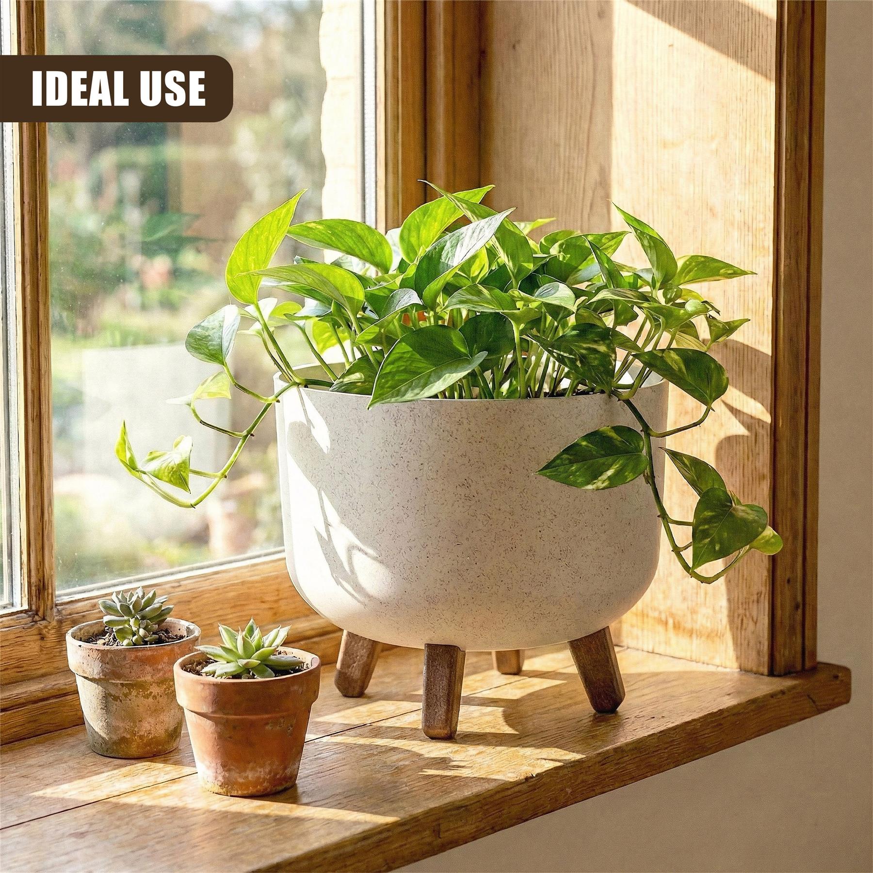 Plant Pot with Legs, 24 cm