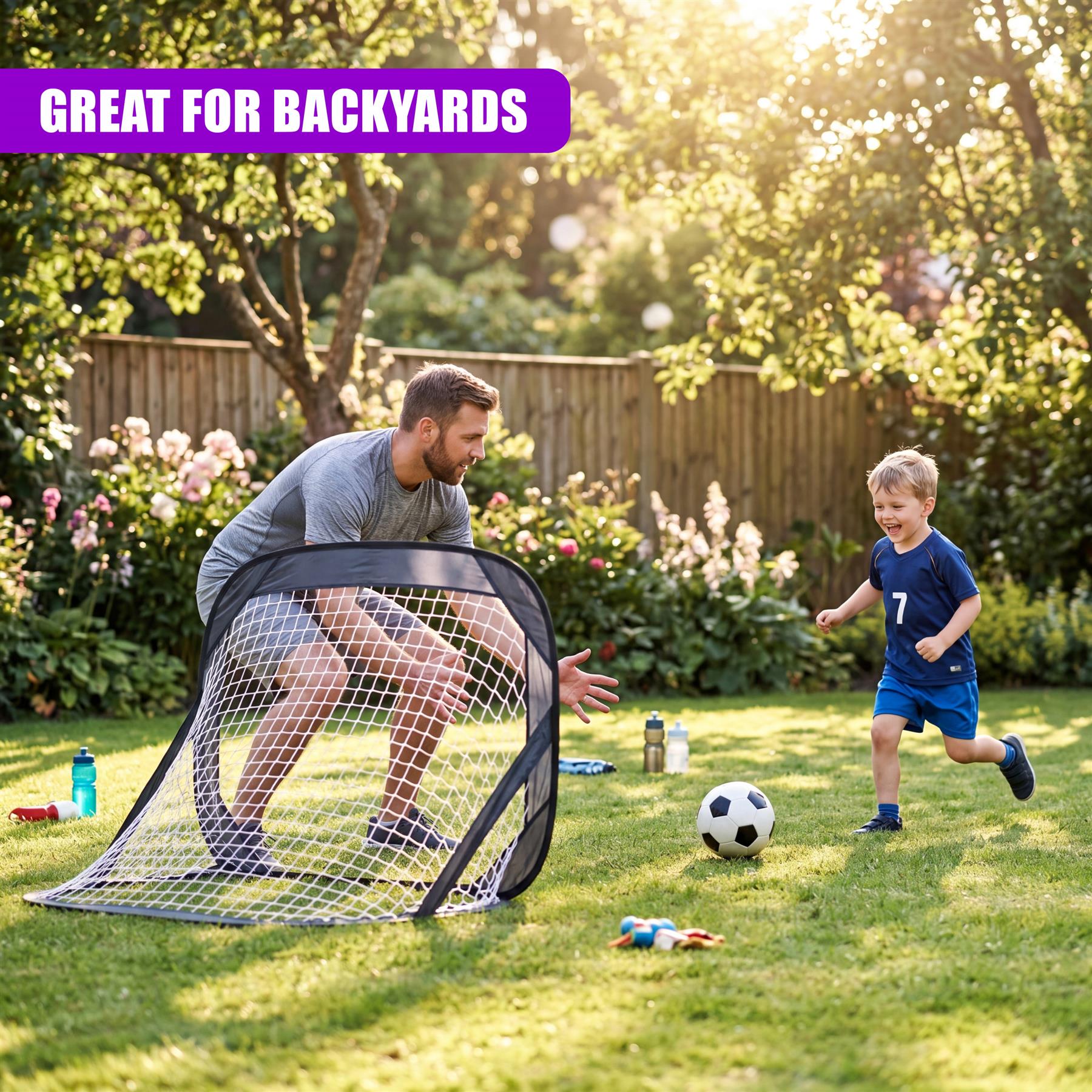 Pop Up Football Goal