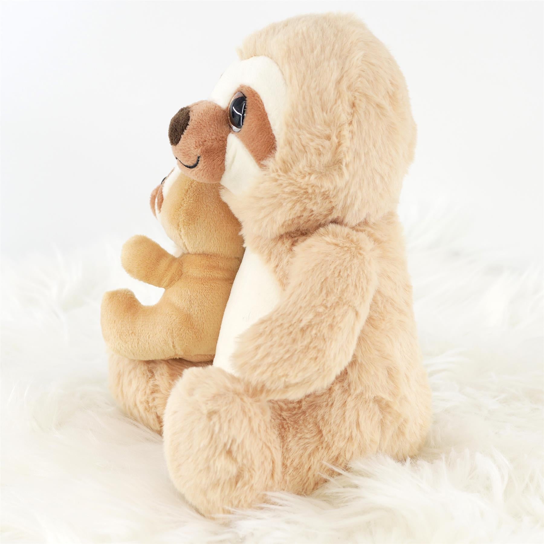 Mum and Baby Sloth Plush Toys by The Magic Toy Shop - The Magic Toy Shop