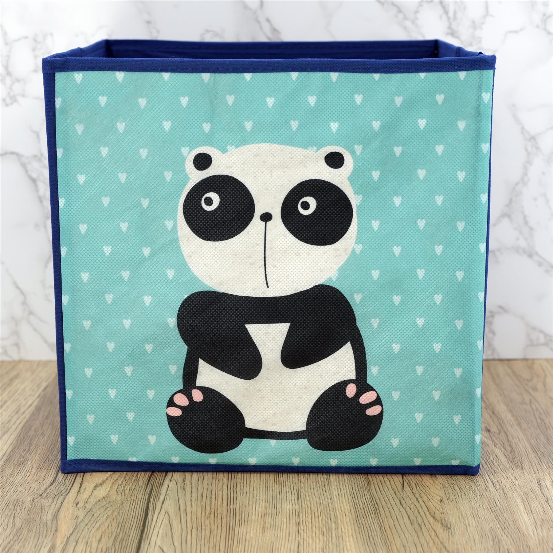 The Magic Toy Shop Panda Design Foldable Storage Box