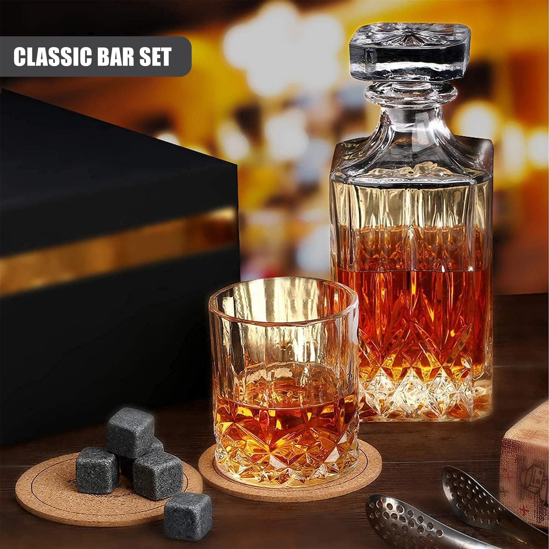 Whiskey Decanter Set - 5 Pieces