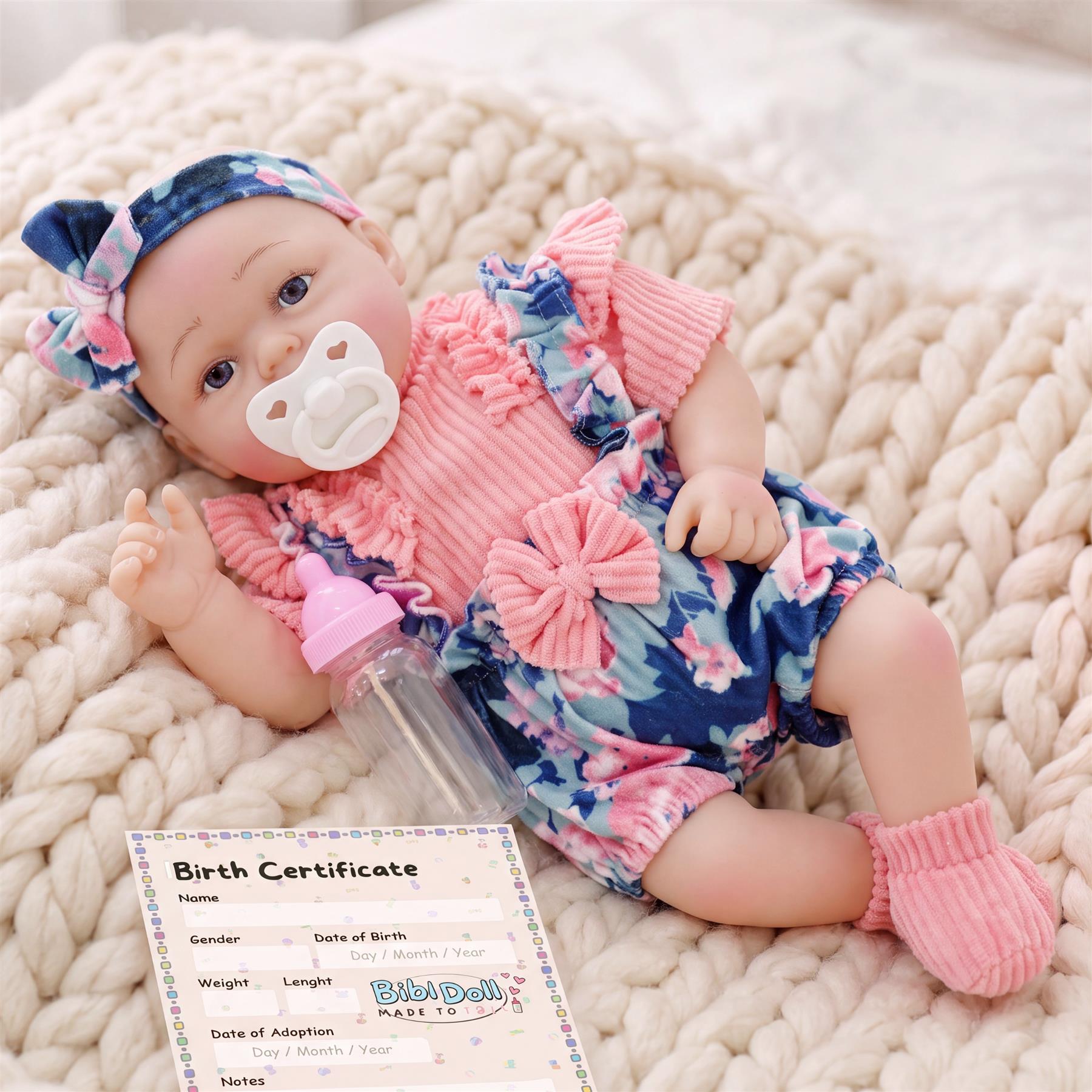 BiBi Reborn Awake Girl "Sweet Pea" (43 cm / 17")