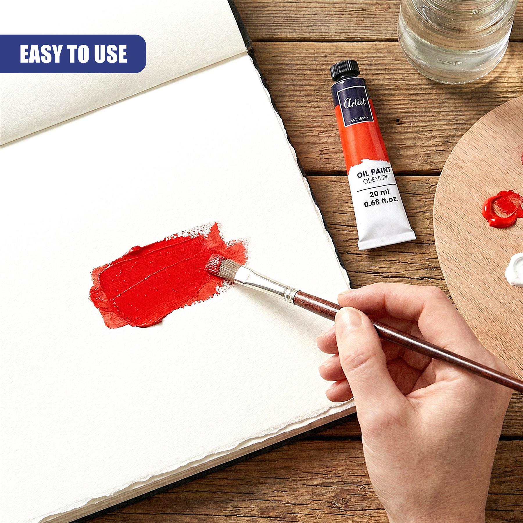 40 Piece Oil Paint Set