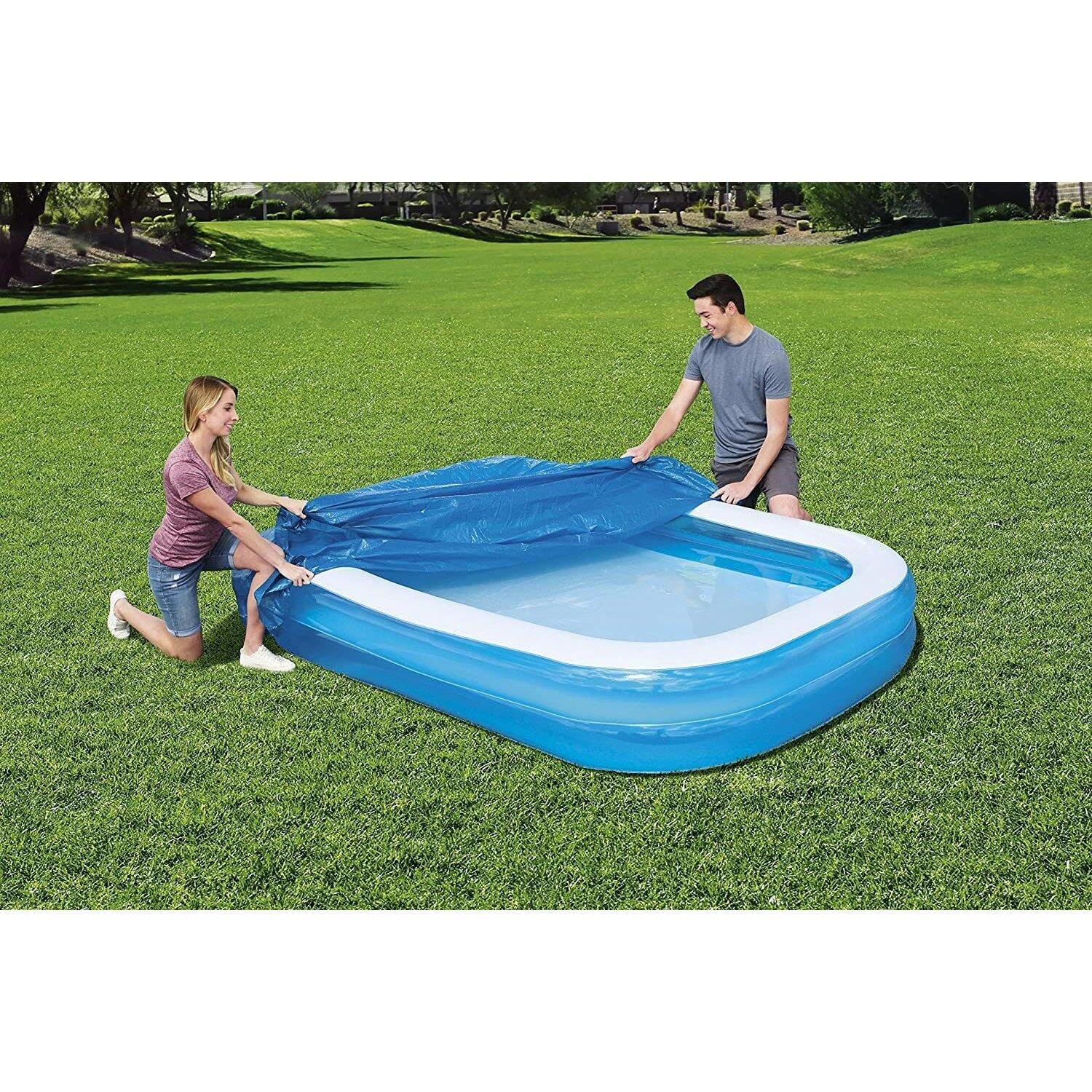 Bestway Flow Clear Rectangle Pool Covers 10 ft