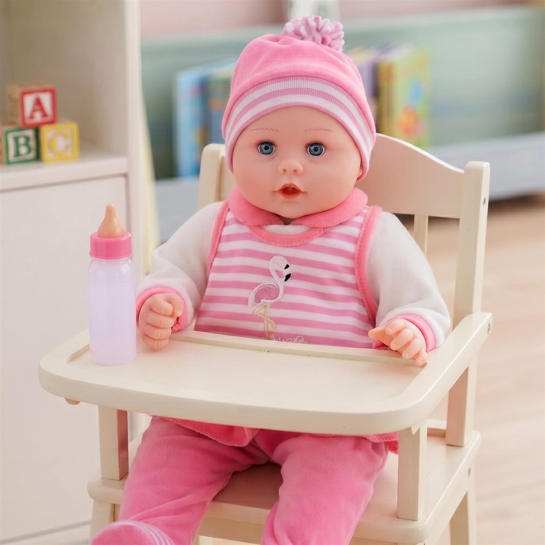 BiBI Baby Girl with Accessories & Bonus Outfit (40 cm / 16")