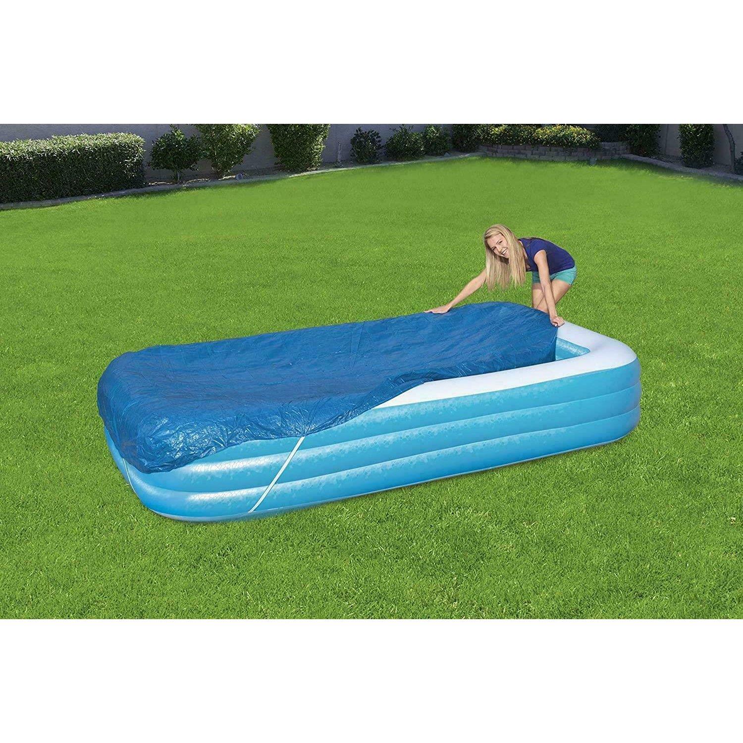 Bestway Flow Clear Rectangle Pool Covers 10 ft