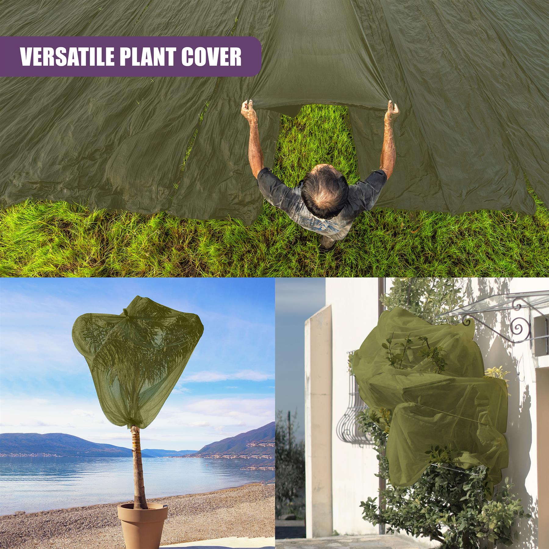 Garden Fleece Plant Cover 1x10m by GEEZY - The Magic Toy Shop