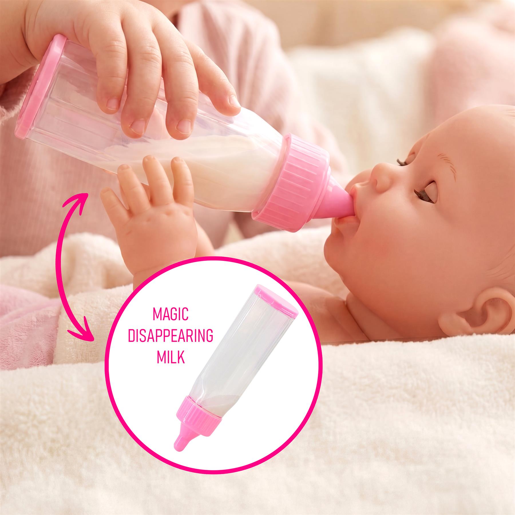 BiBi Doll Milk Bottle Set for Baby Dolls
