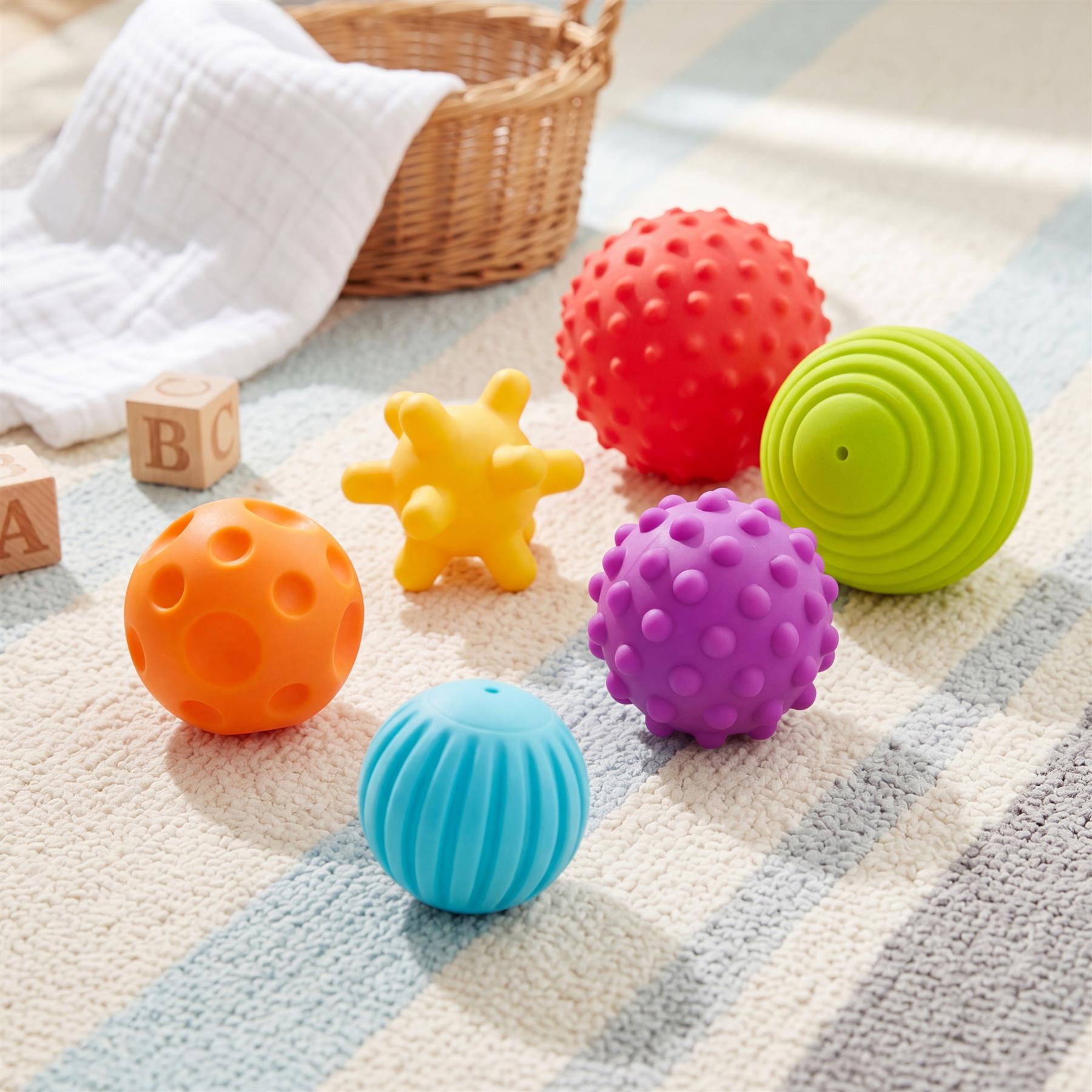 Baby Sensory Balls Set of 6