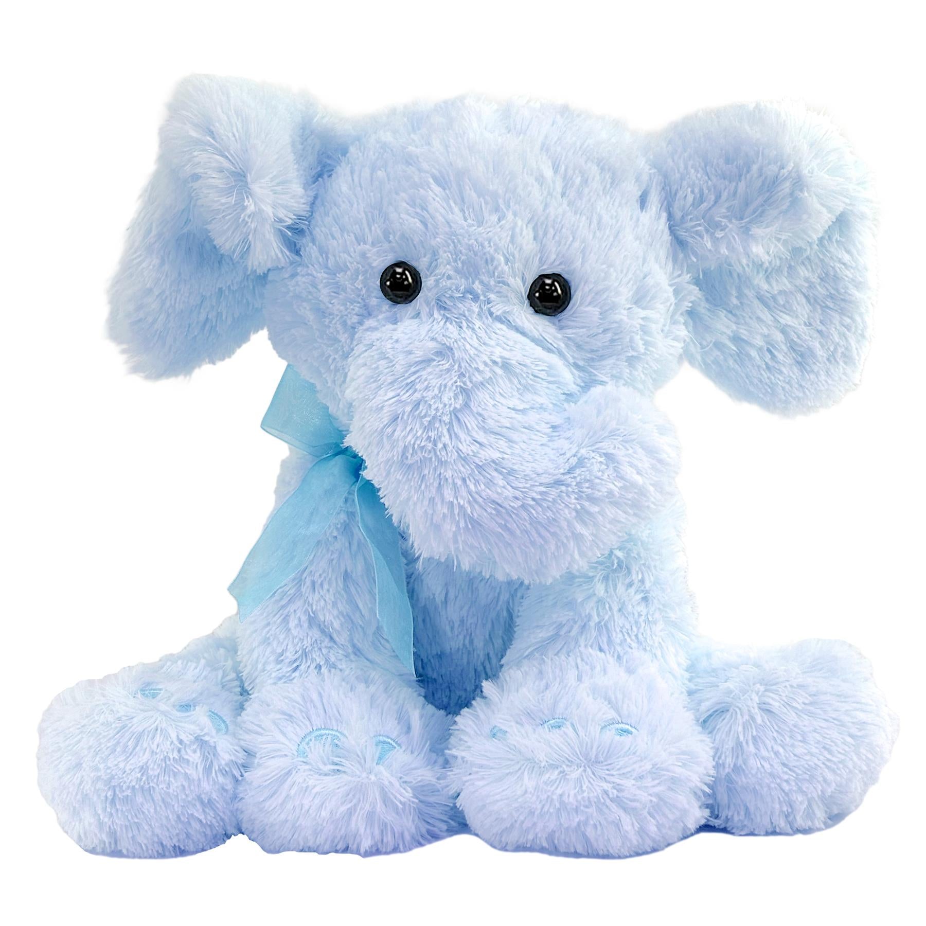 Blue Plush Elephant Soft Toys