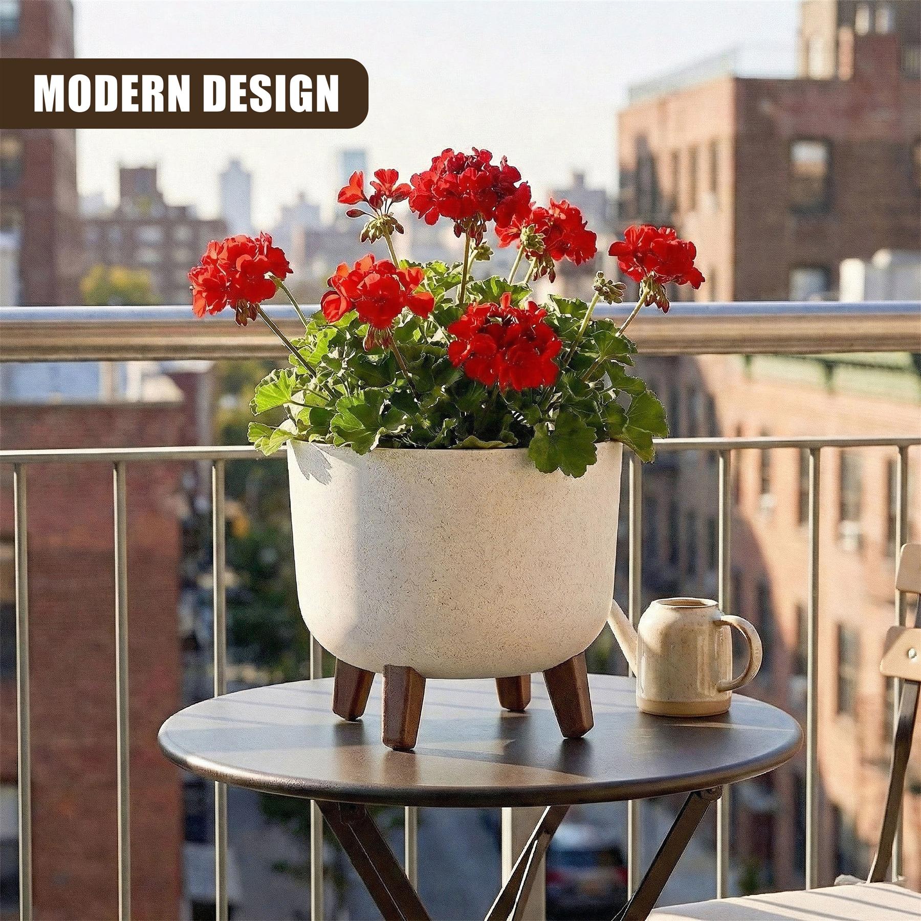 Plant Pot with Legs, 24 cm