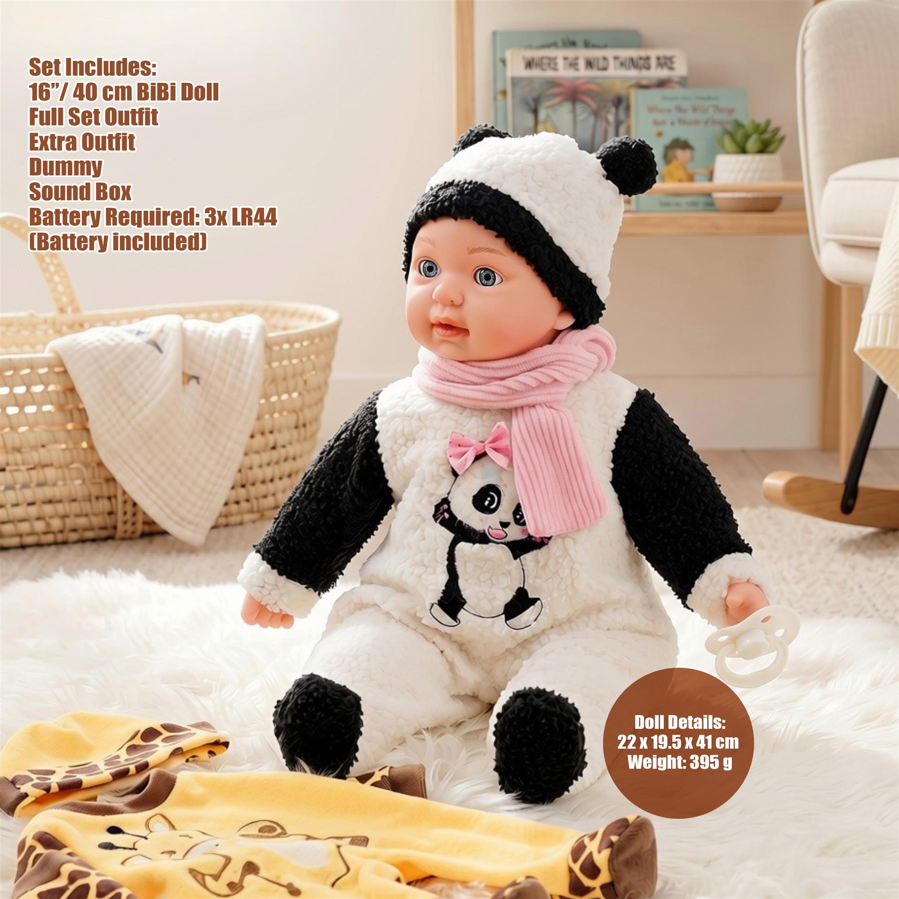 BiBi Baby Doll ''Pao'' (40 cm / 16'')