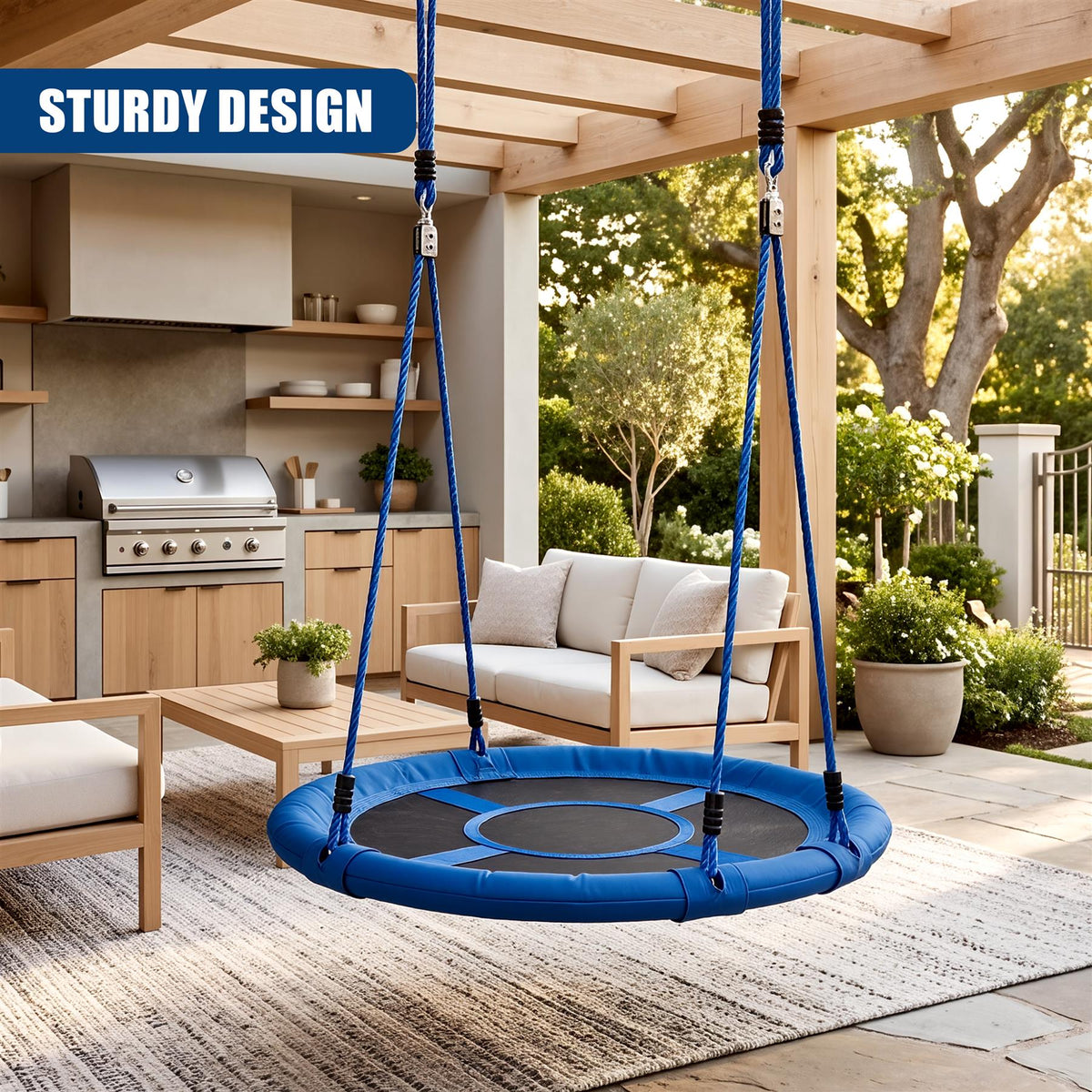 Large Nest Swing for 2 kids