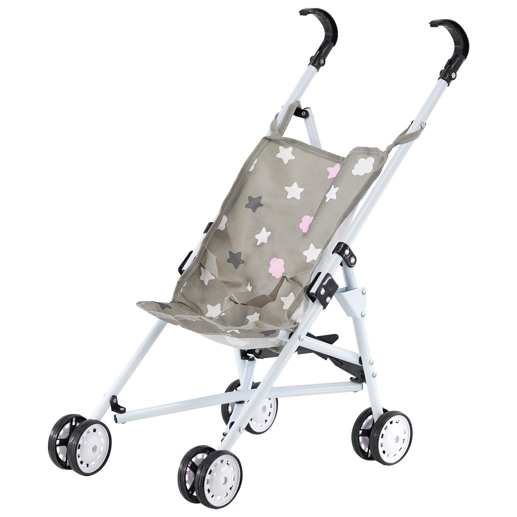 BiBi Doll Stars Baby Doll Foldable Stroller