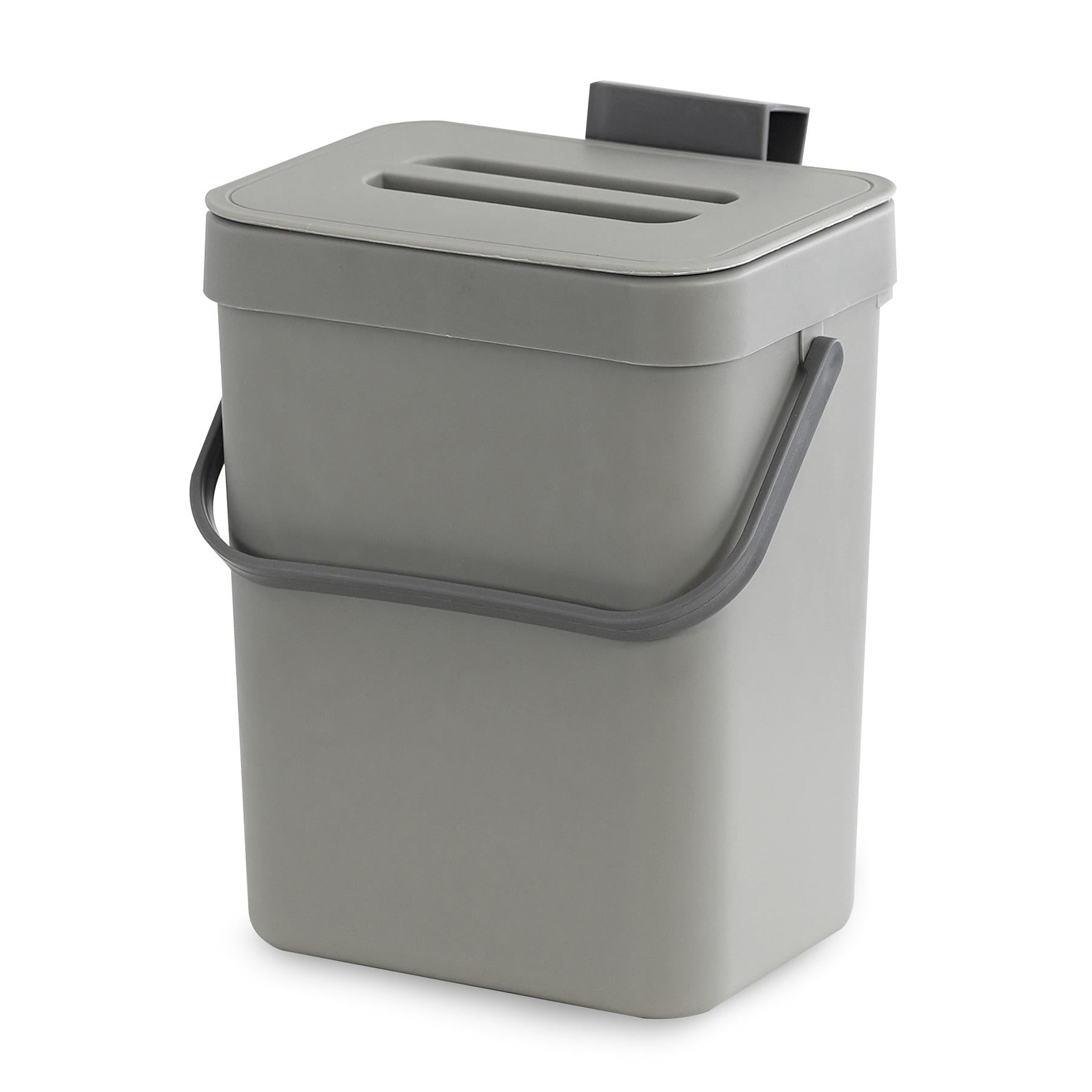 Hanging Kitchen Waste Bin with Lid 3L by Geezy - The Magic Toy Shop