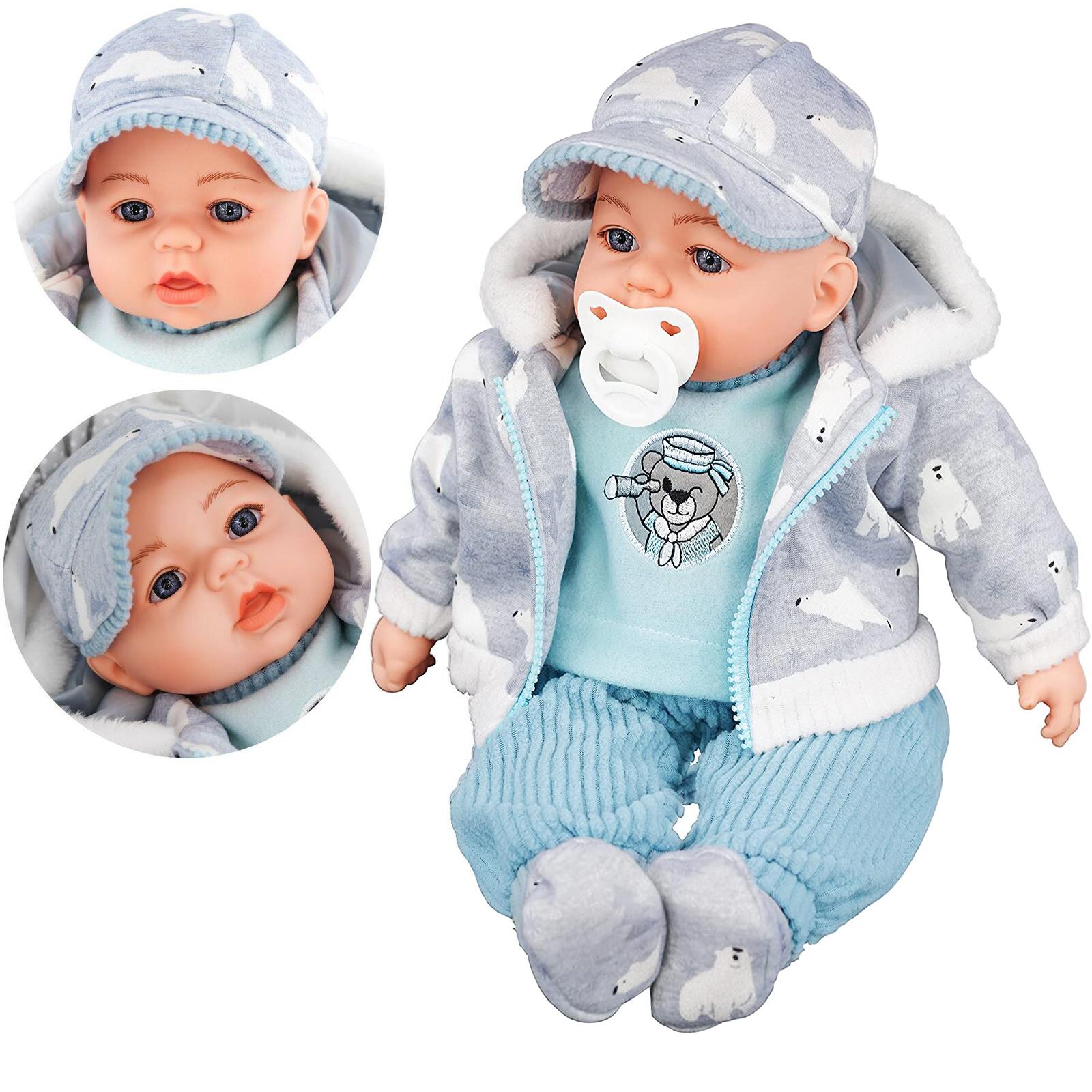 BiBi Doll BiBi Baby Doll "#2 White Claw" (45 cm / 18")