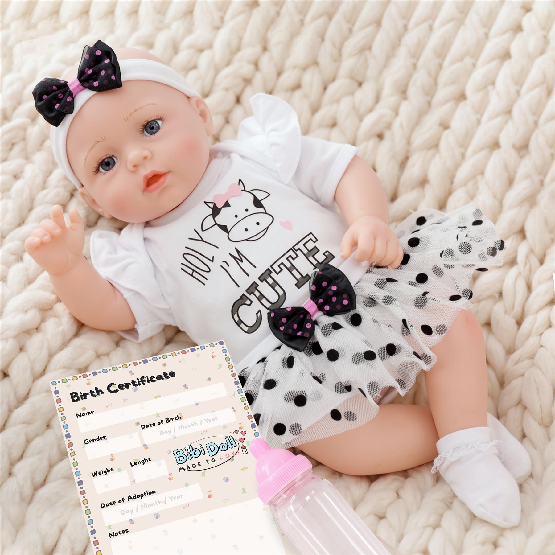 BiBi Reborn Doll Awake Girl "Jasmine" (43 cm / 17")