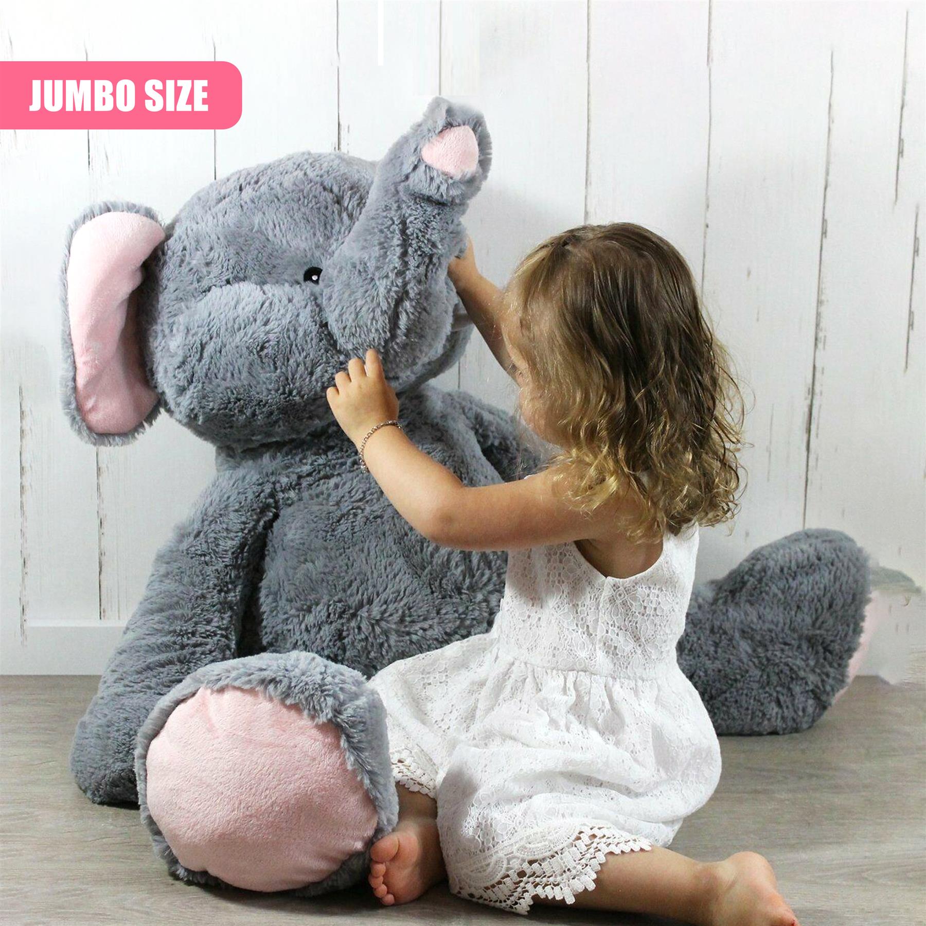 40" Jumbo Elephant Soft Toy by The Magic Toy Shop - The Magic Toy Shop