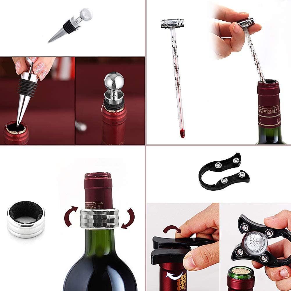 Wine Bottle Opener Set by Geezy - The Magic Toy Shop