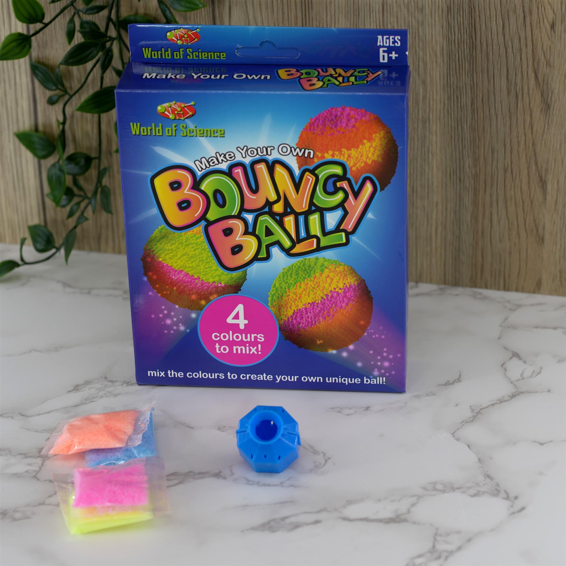 The Magic Toy Shop Make Your Own Bouncy Ball Kids Art Craft Set