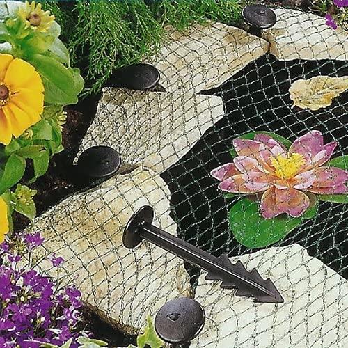 Black 3X4 m Pond Netting For Fish Protection