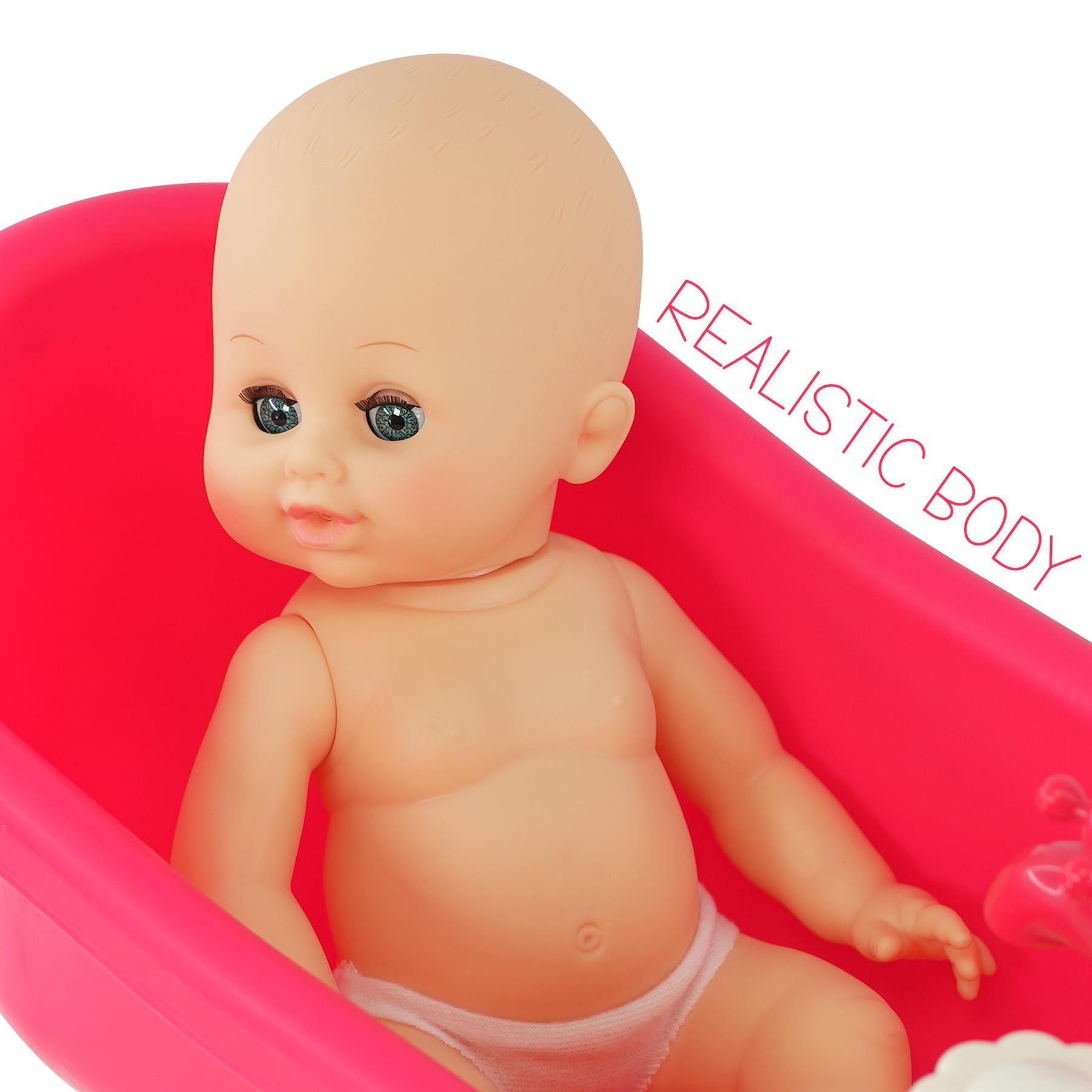 BiBi Doll Doll and Bath set with Accessories