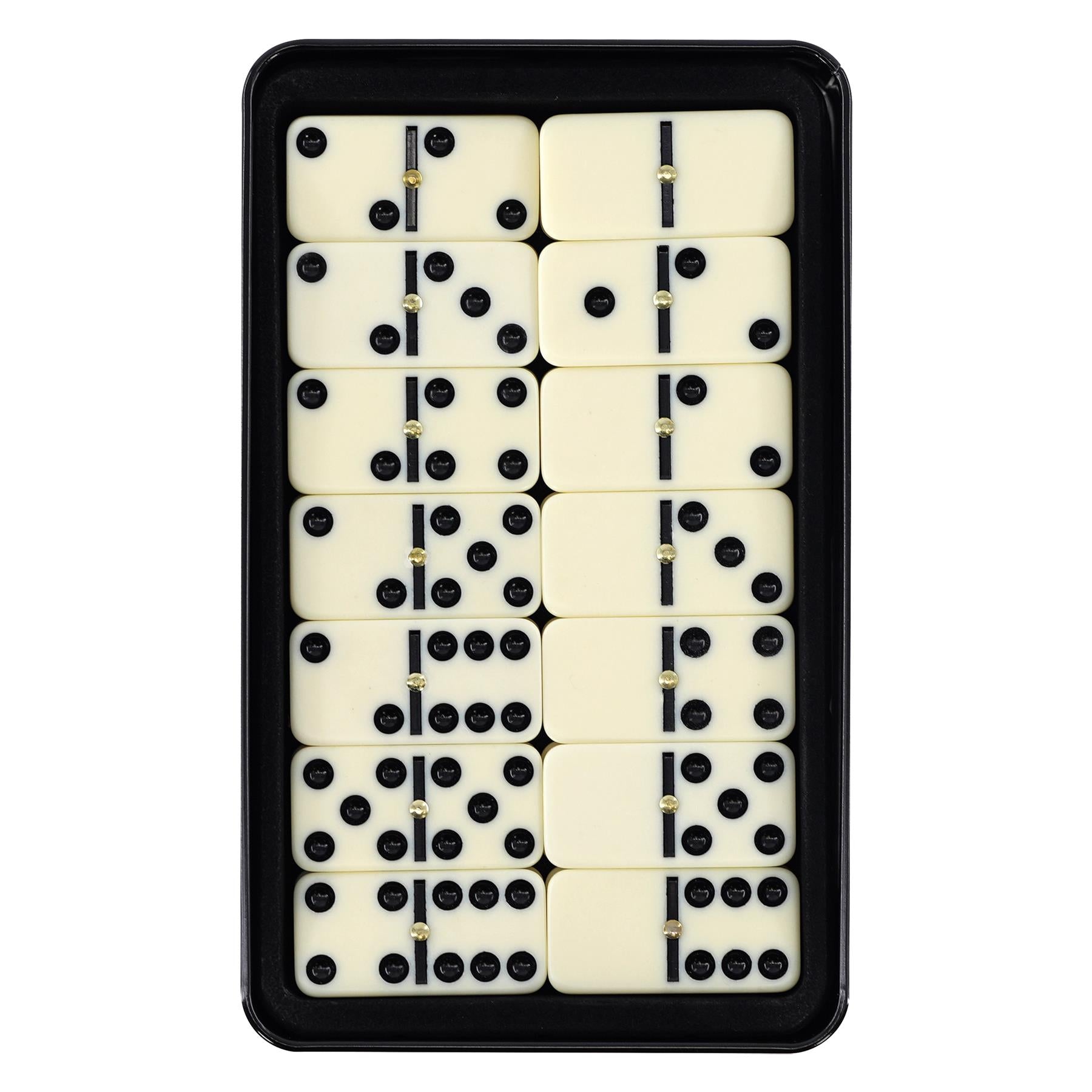 M.Y Double Six Classic Dominoes Set